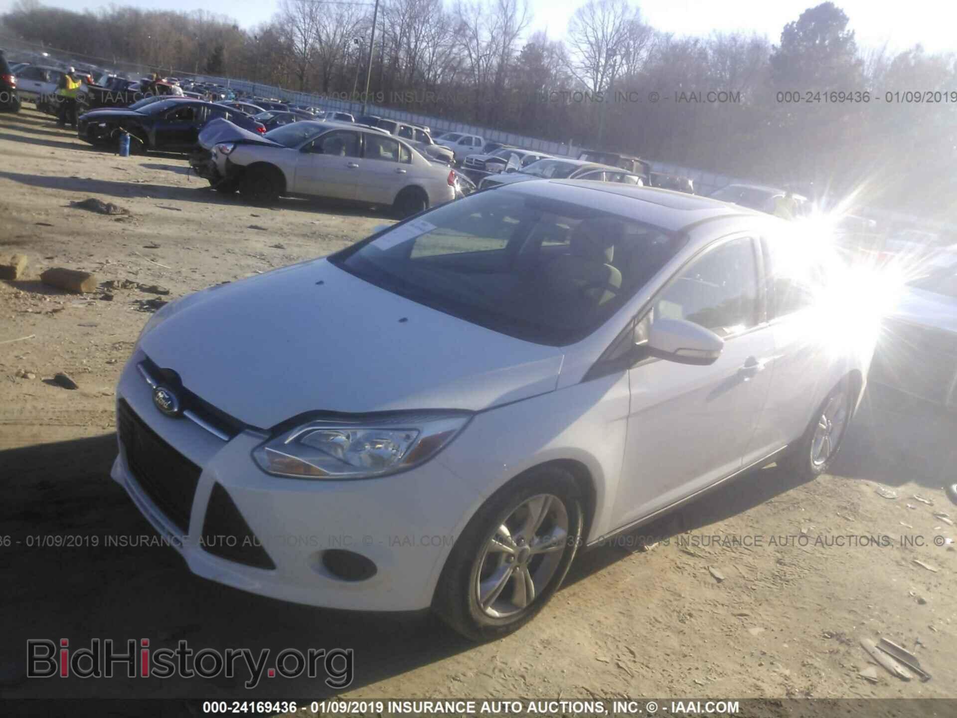 2014 FORD FOCUS - VIN: 1FADP3F29EL338872 - Фото 2
