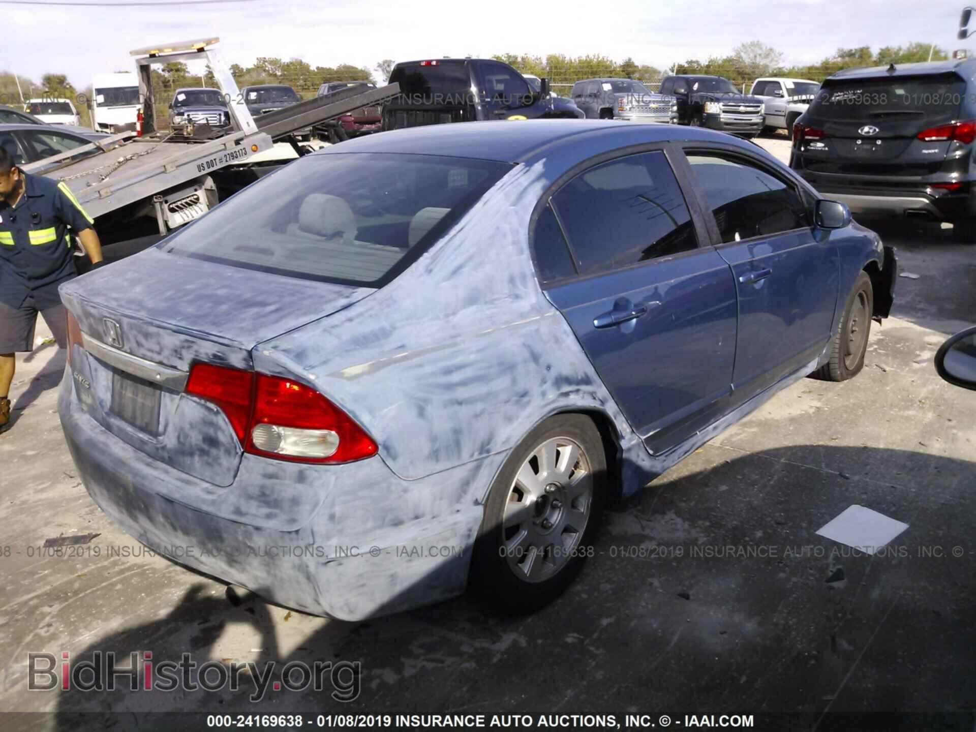 2011 HONDA CIVIC - VIN: 19XFA1F50BE018735 - Фото 4