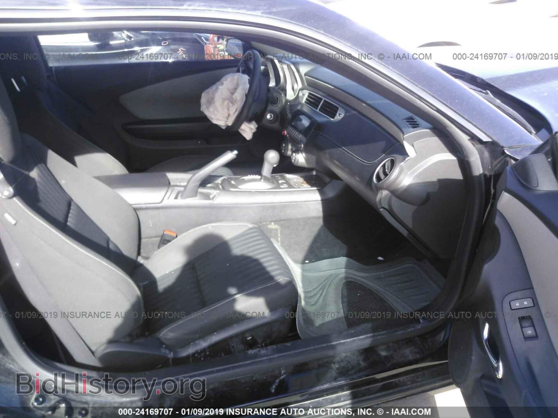 2012 CHEVROLET CAMARO - VIN: 2G1FA1E32C9115041 - Фото 5