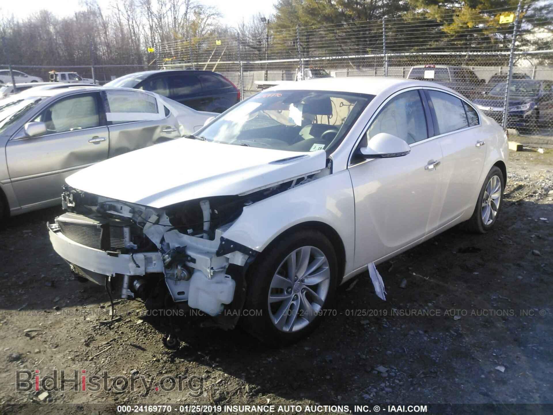 2014 BUICK REGAL - VIN: 2G4GN5EX4E9175699 - Фото 2