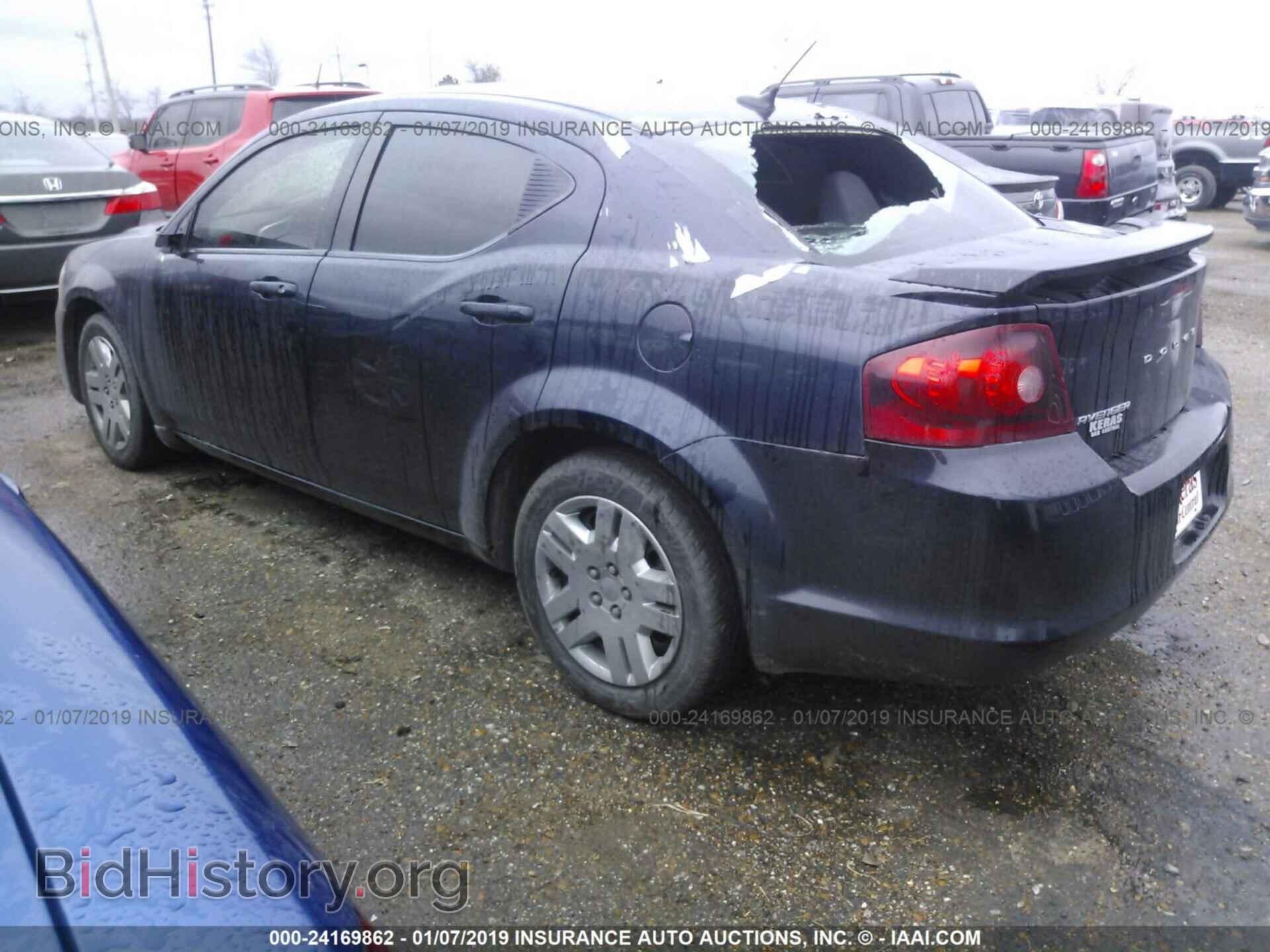 2012 DODGE AVENGER - VIN: 1C3CDZAB9CN198482 - Photo 3