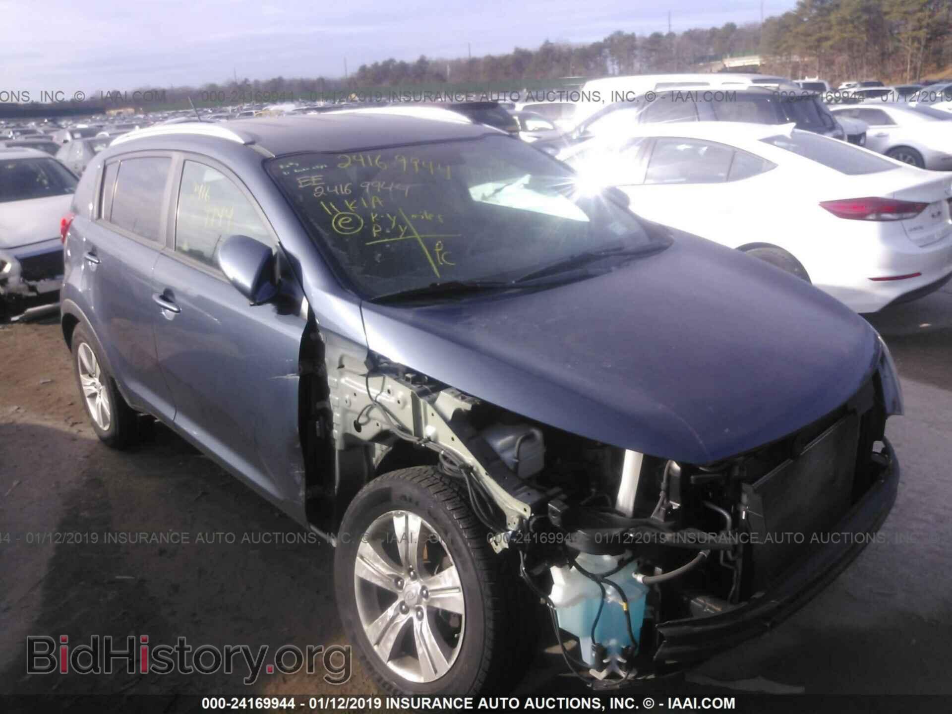 Фотография KNDPB3A20B7084230 - KIA SPORTAGE 2011