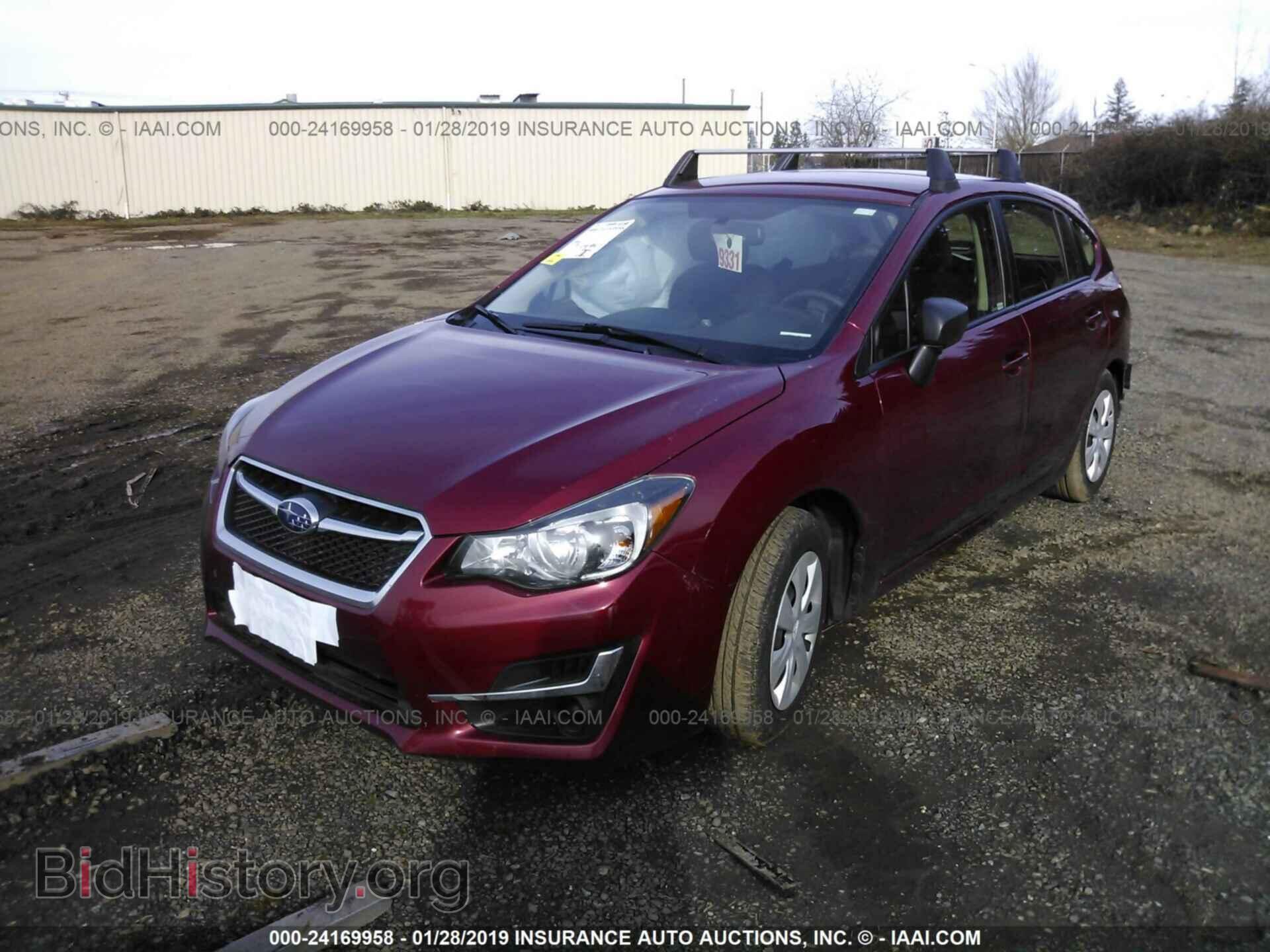 2016 SUBARU IMPREZA - VIN: JF1GPAA6XG8265044 - Фото 2