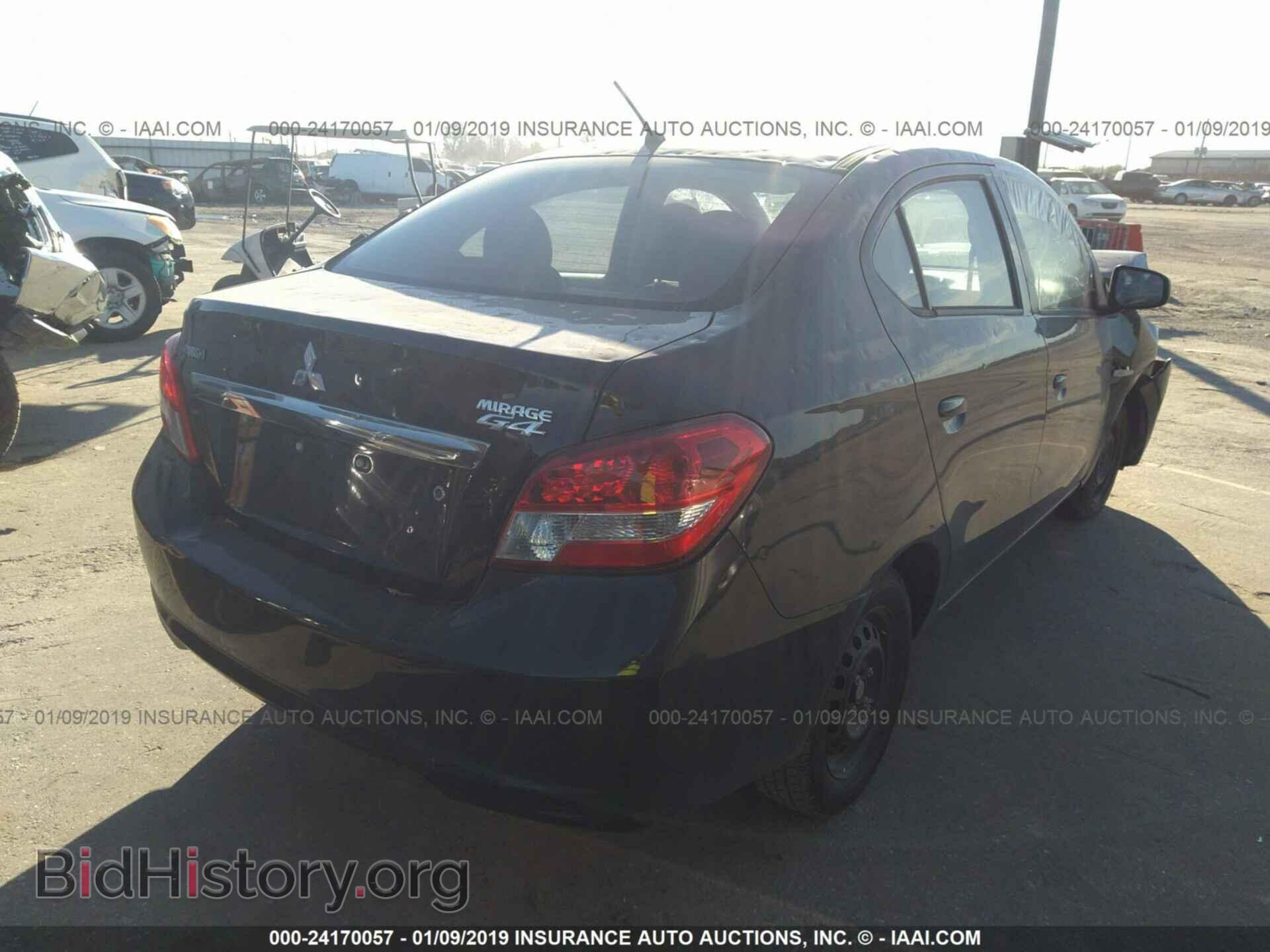 2017 MITSUBISHI MIRAGE - VIN: ML32F3FJ7HHF19459 - Фото 4