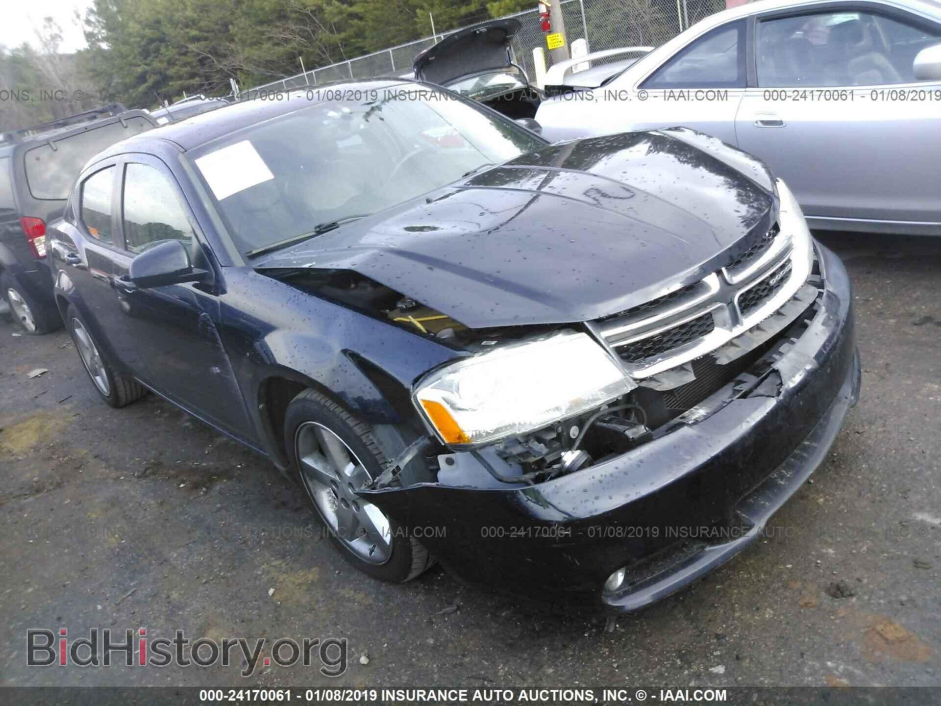 Фотография 1B3BD2FGXBN550200 - DODGE AVENGER 2011
