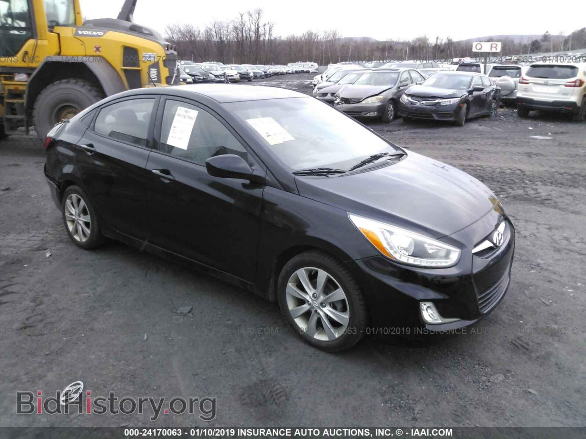 Photo KMHCU4AEXEU748205 - HYUNDAI ACCENT 2014