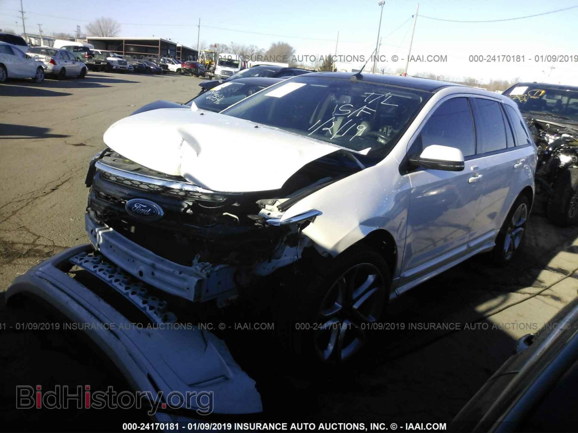 2013 FORD EDGE - VIN: 2FMDK4AK1DBB52470 - Фото 2