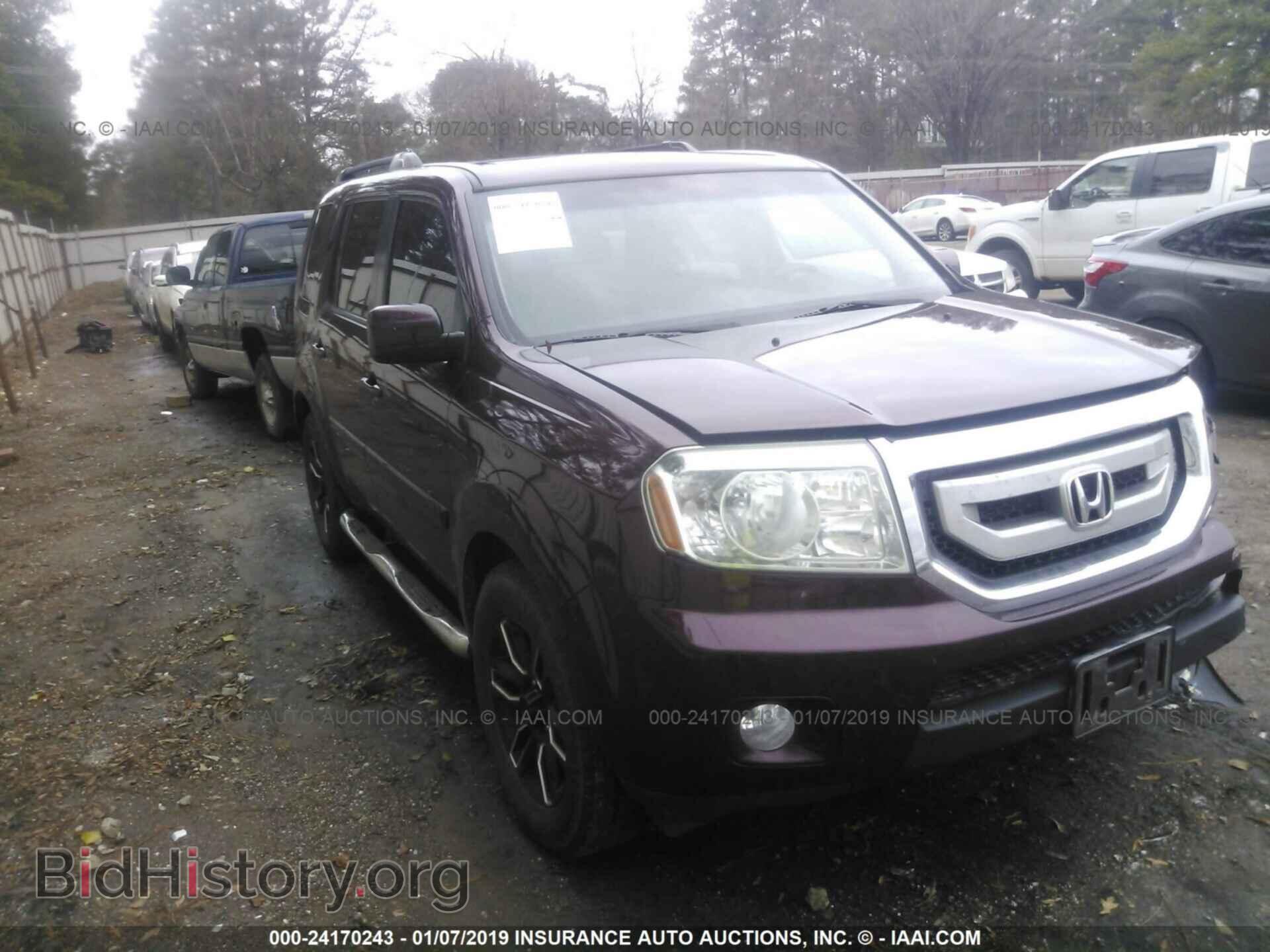 Фотография 5FNYF3H63BB050343 - HONDA PILOT 2011