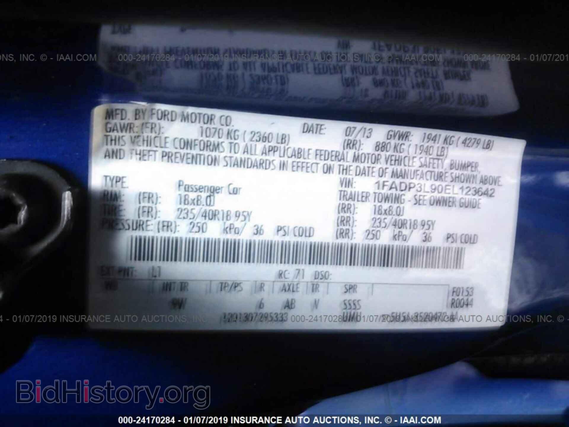 2014 FORD FOCUS - VIN: 1FADP3L90EL123642 - Photo 9