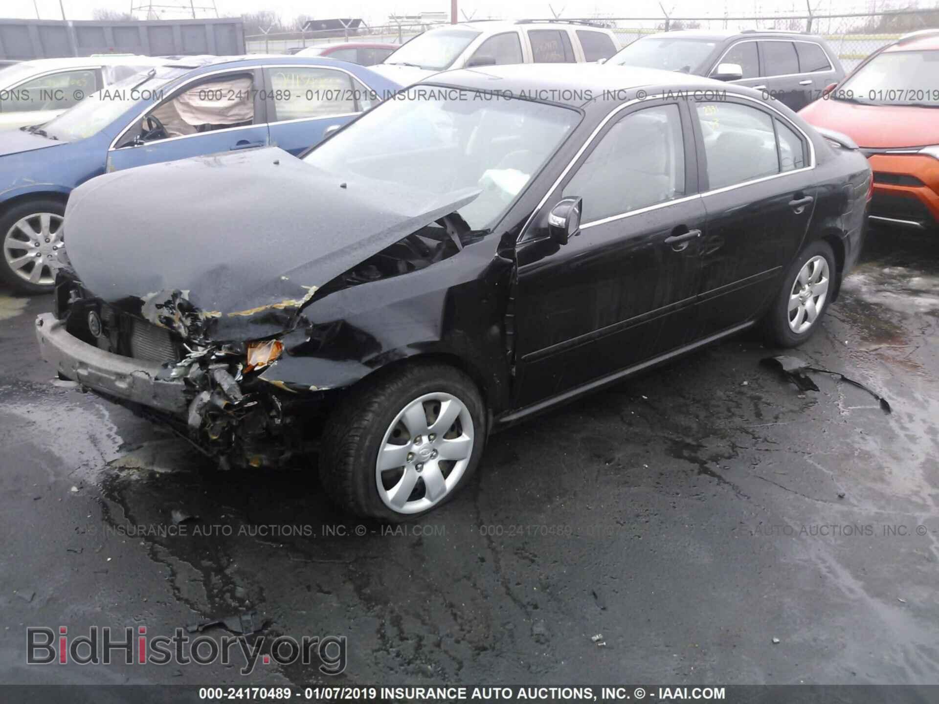 2009 KIA OPTIMA - VIN: KNAGE228595337873 - Фото 2