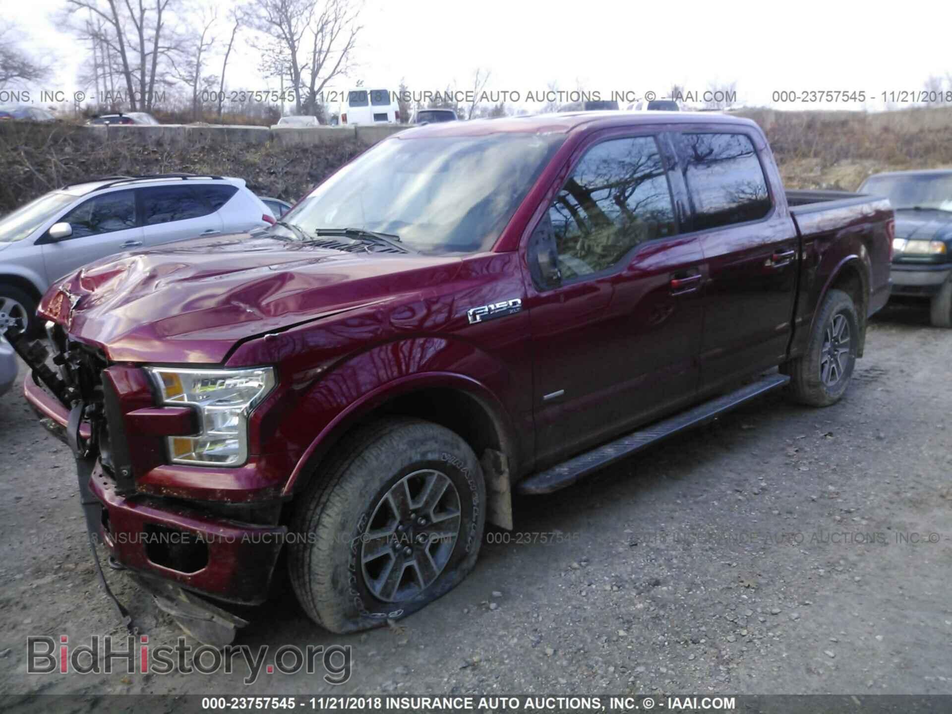 2015 FORD F150 - VIN: 1FTEW1EG5FFB75608 - Фото 2