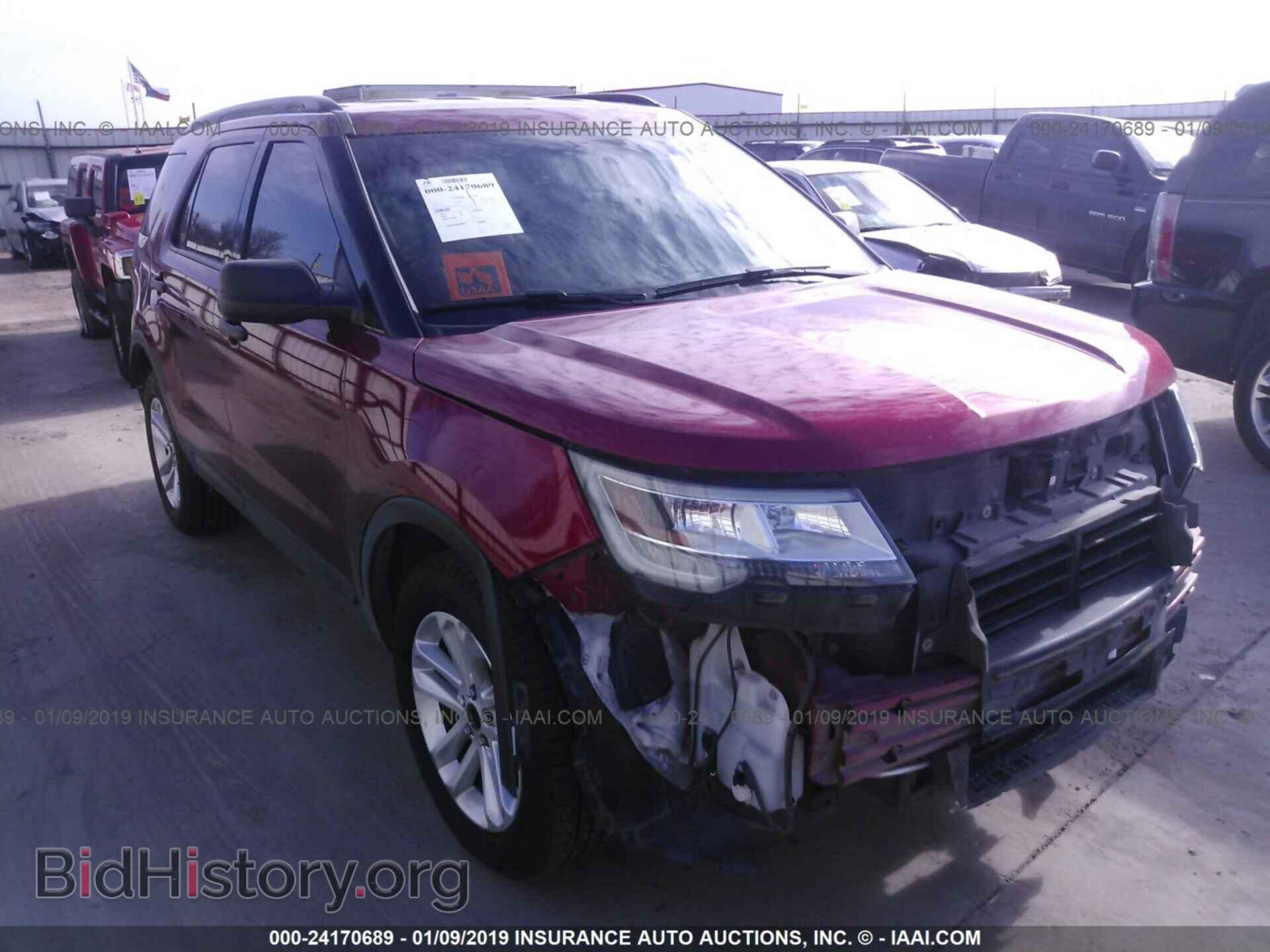 Фотография 1FM5K7B81GGB05378 - FORD EXPLORER 2016