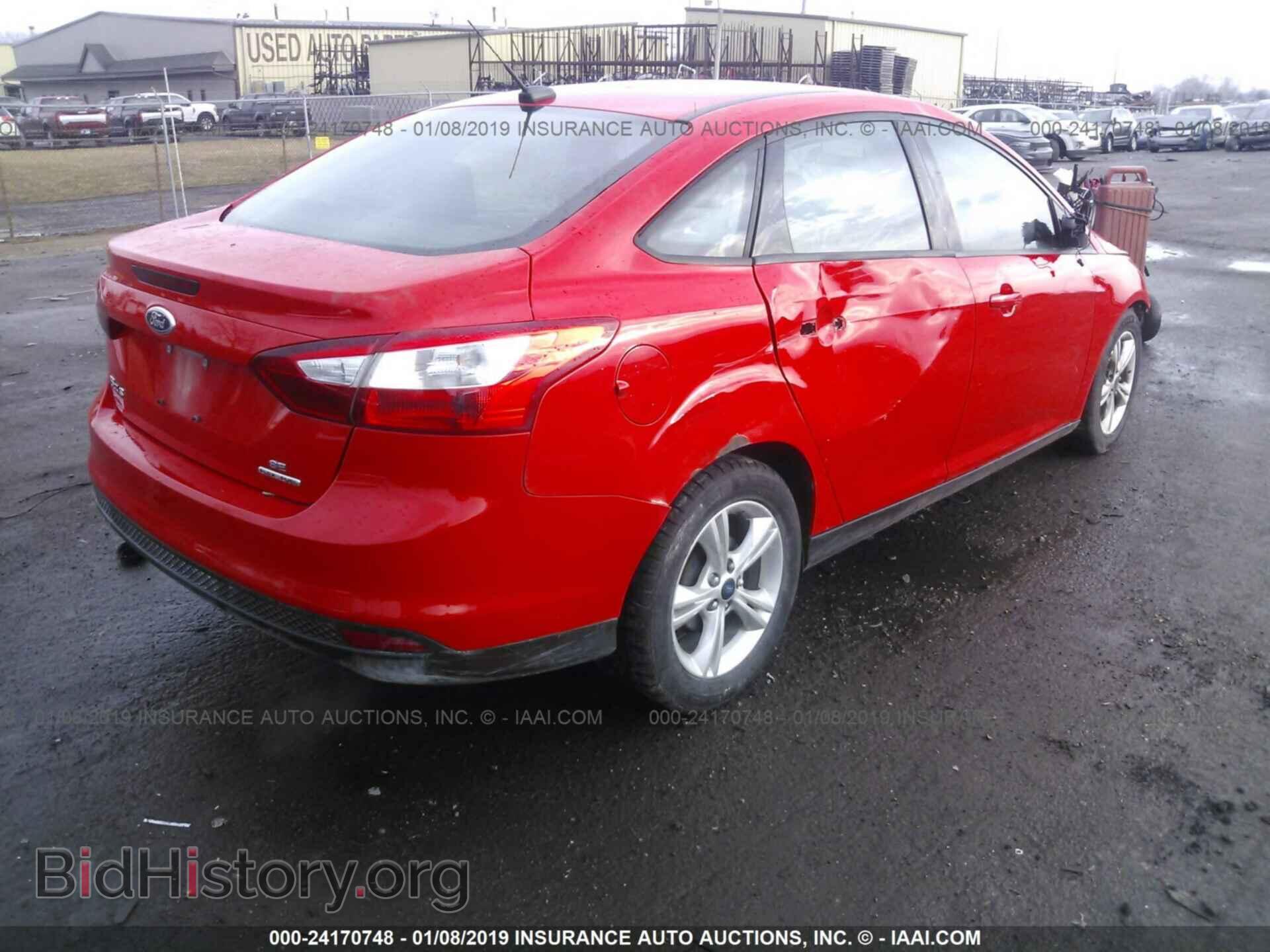 2013 FORD FOCUS - VIN: 1FADP3F28DL302427 - Фото 4