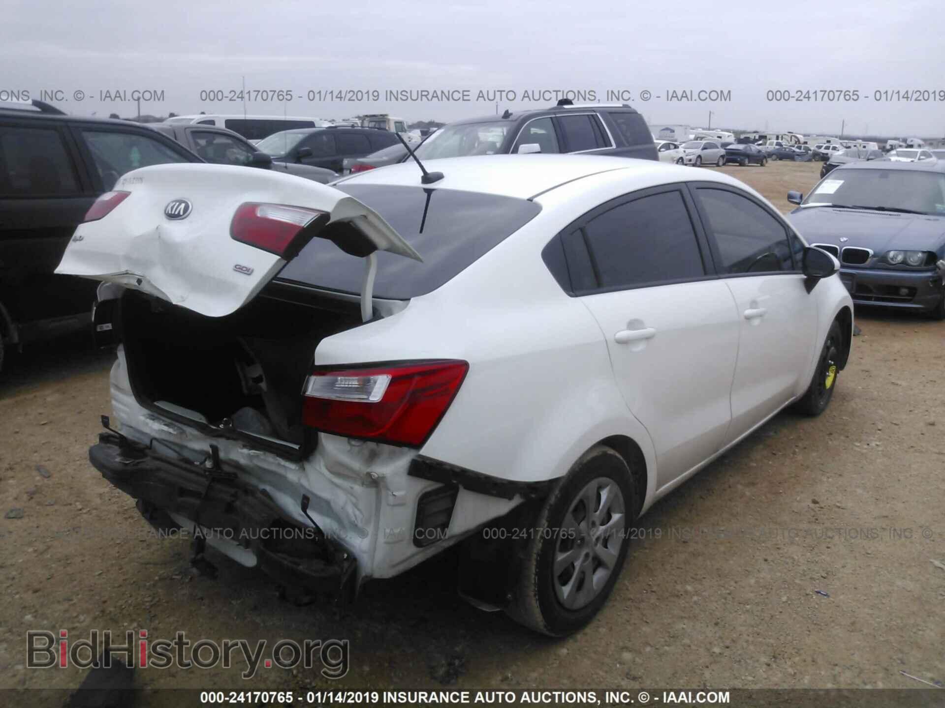 2017 KIA RIO - VIN: KNADM4A3XH6044695 - Фото 4