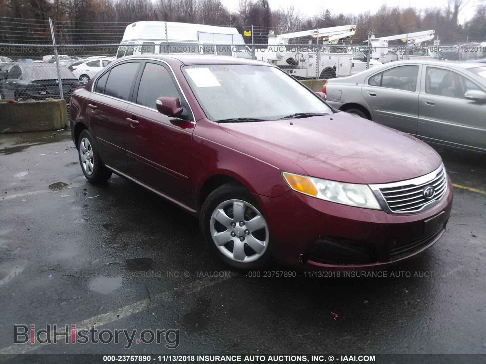 Фотография KNAGE228195329186 - KIA OPTIMA 2009