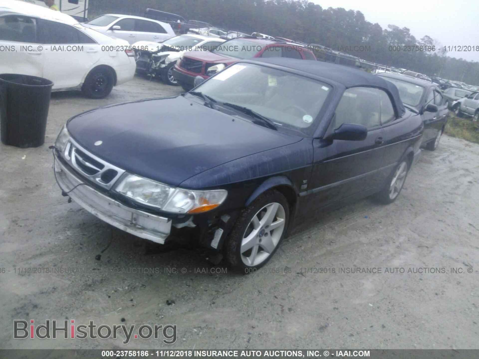 2003 SAAB 9-3 - VIN: YS3DF75K037005965 - Фото 2