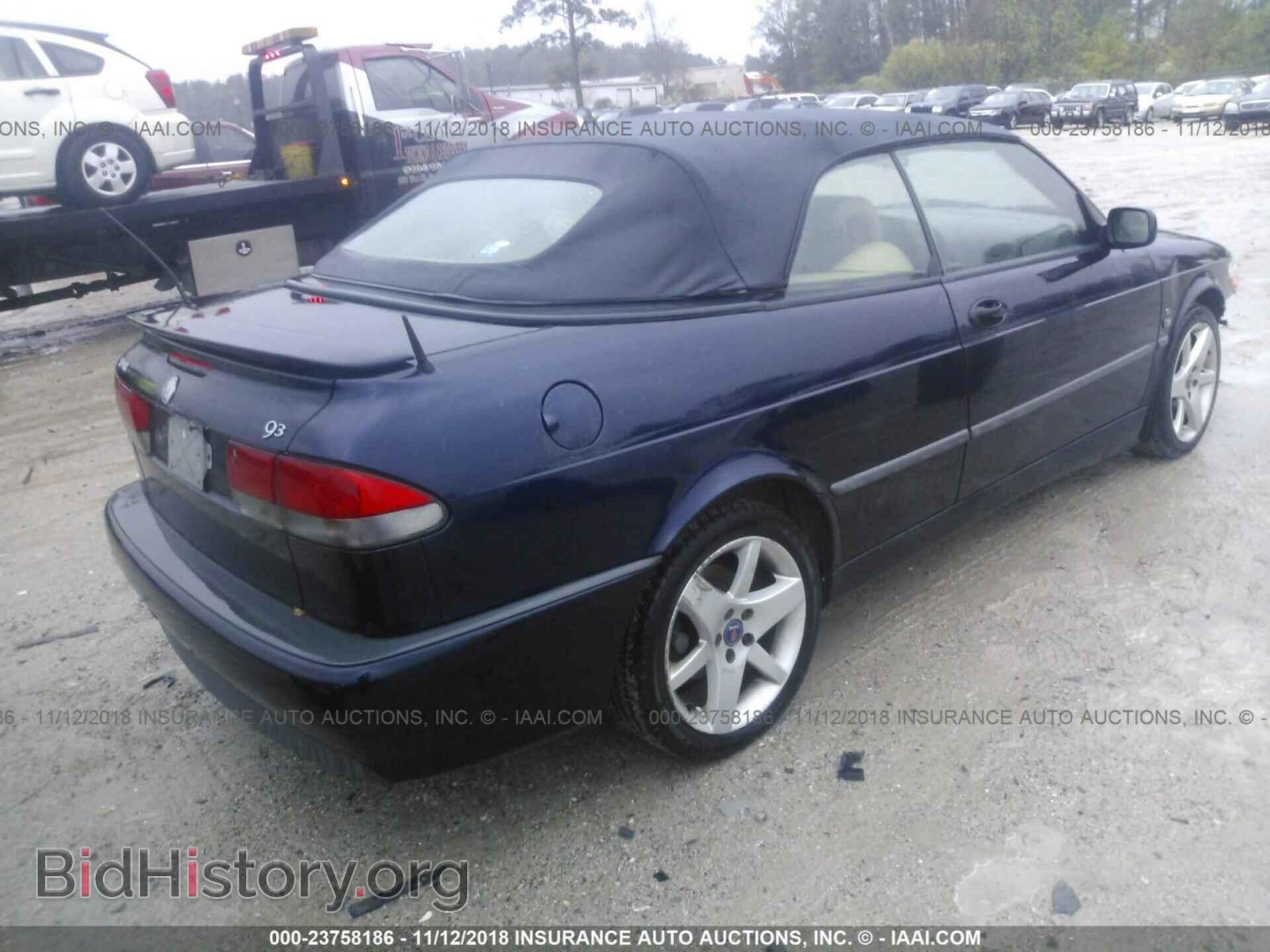 2003 SAAB 9-3 - VIN: YS3DF75K037005965 - Фото 4
