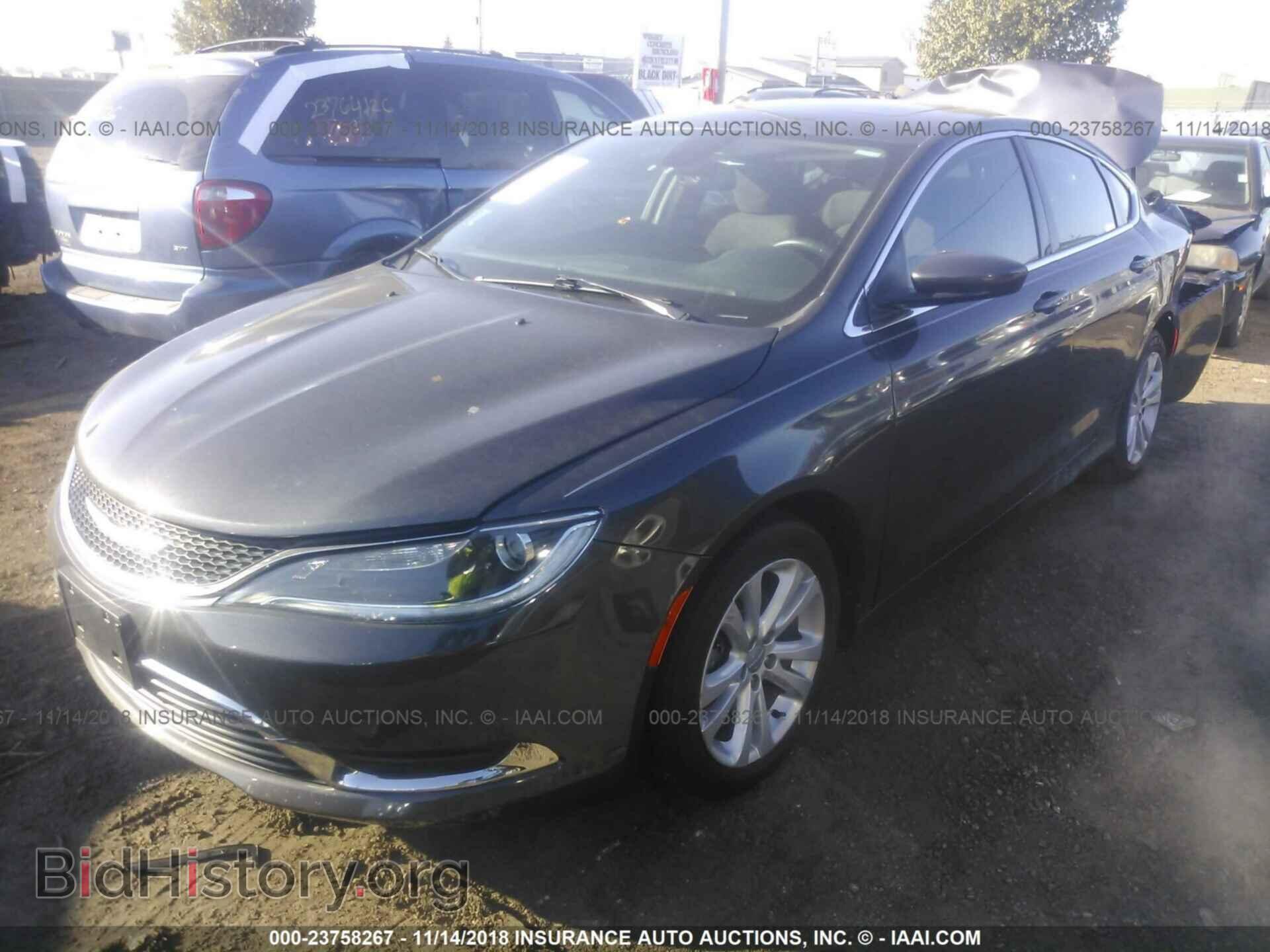 2016 CHRYSLER 200 - VIN: 1C3CCCAB9GN168565 - Фото 2
