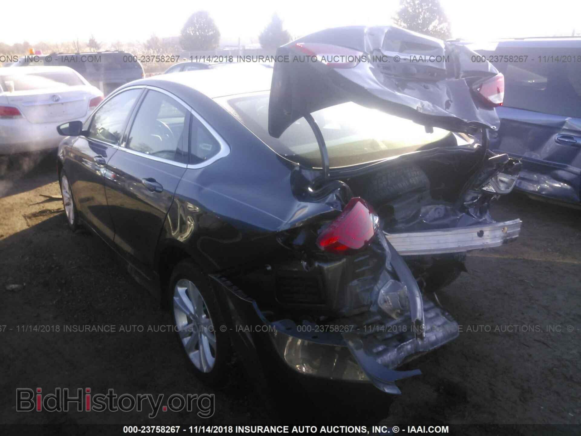 2016 CHRYSLER 200 - VIN: 1C3CCCAB9GN168565 - Фото 3
