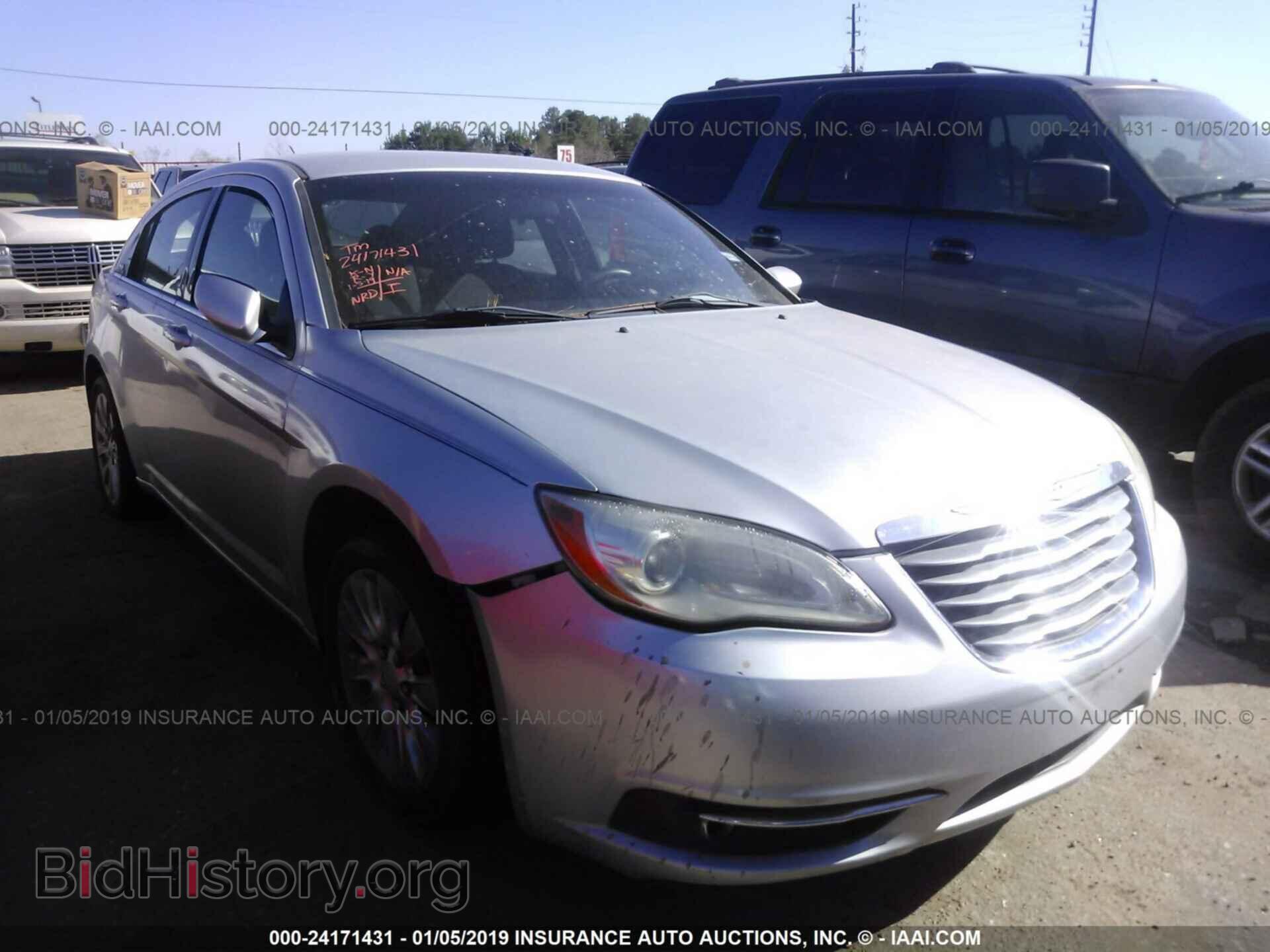 Фотография 1C3CCBAB4CN145019 - CHRYSLER 200 2012