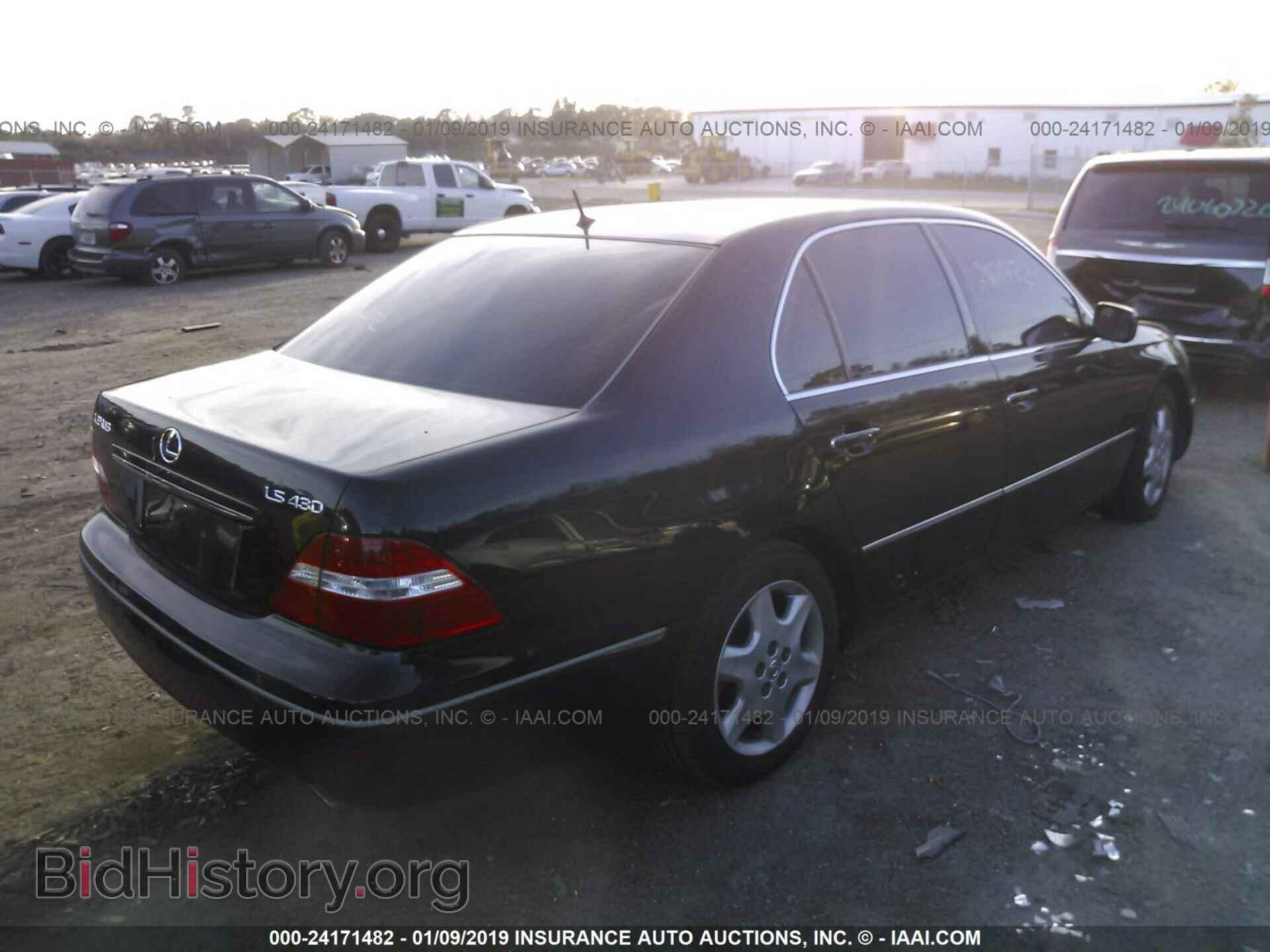 2004 LEXUS LS - VIN: JTHBN36F940141208 - Фото 4