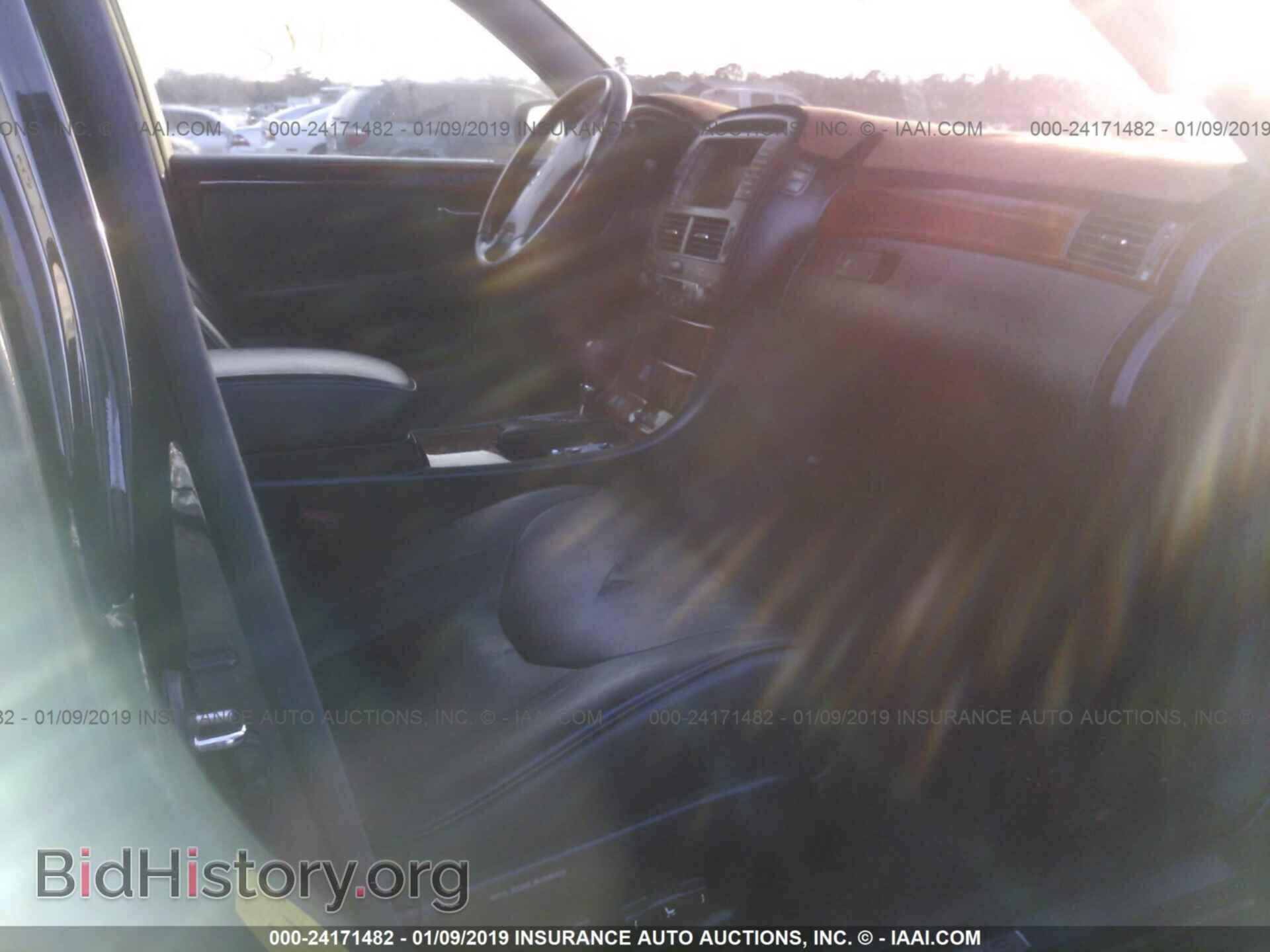 2004 LEXUS LS - VIN: JTHBN36F940141208 - Фото 5