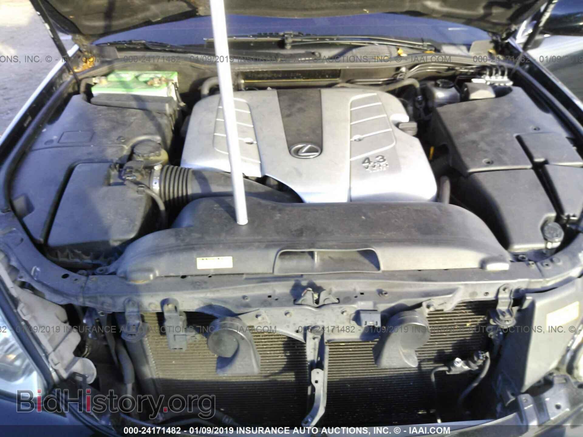 2004 LEXUS LS - VIN: JTHBN36F940141208 - Фото 10