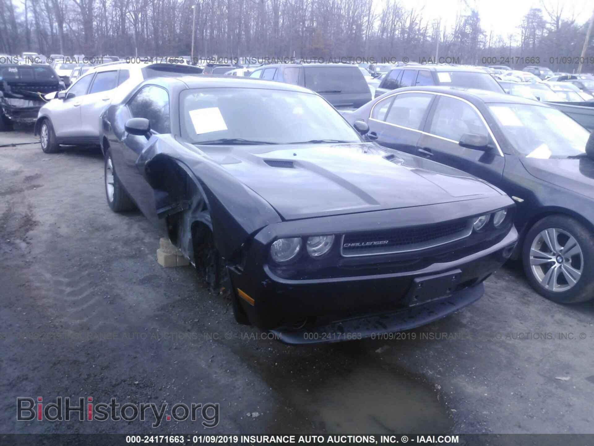 Photo 2C3CDYAGXCH181074 - DODGE CHALLENGER 2012