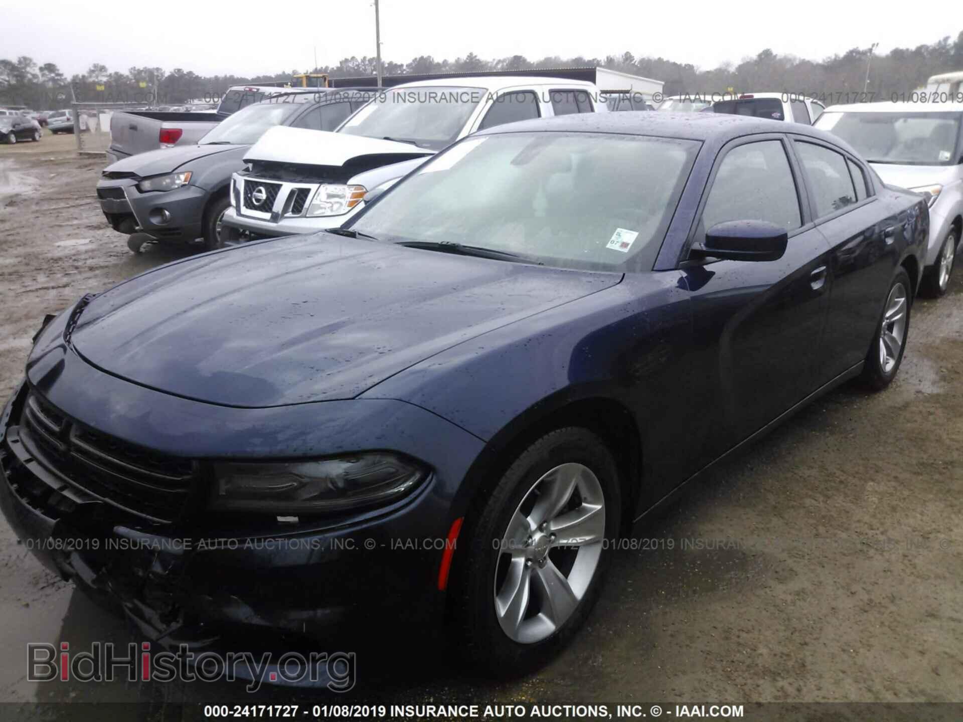 2015 DODGE CHARGER - VIN: 2C3CDXHG0FH734044 - Фото 2