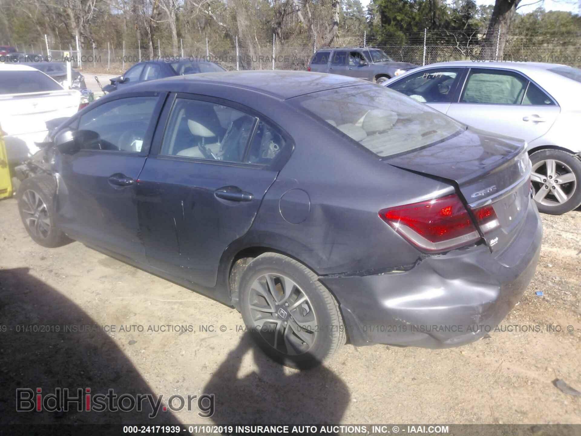 2013 HONDA CIVIC - VIN: 2HGFB2F95DH528500 - Фото 3