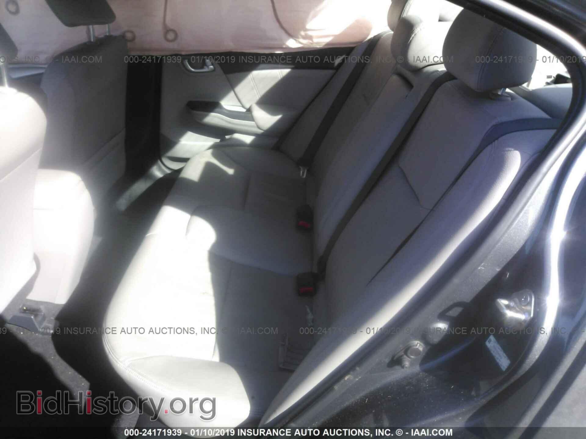 2013 HONDA CIVIC - VIN: 2HGFB2F95DH528500 - Фото 8