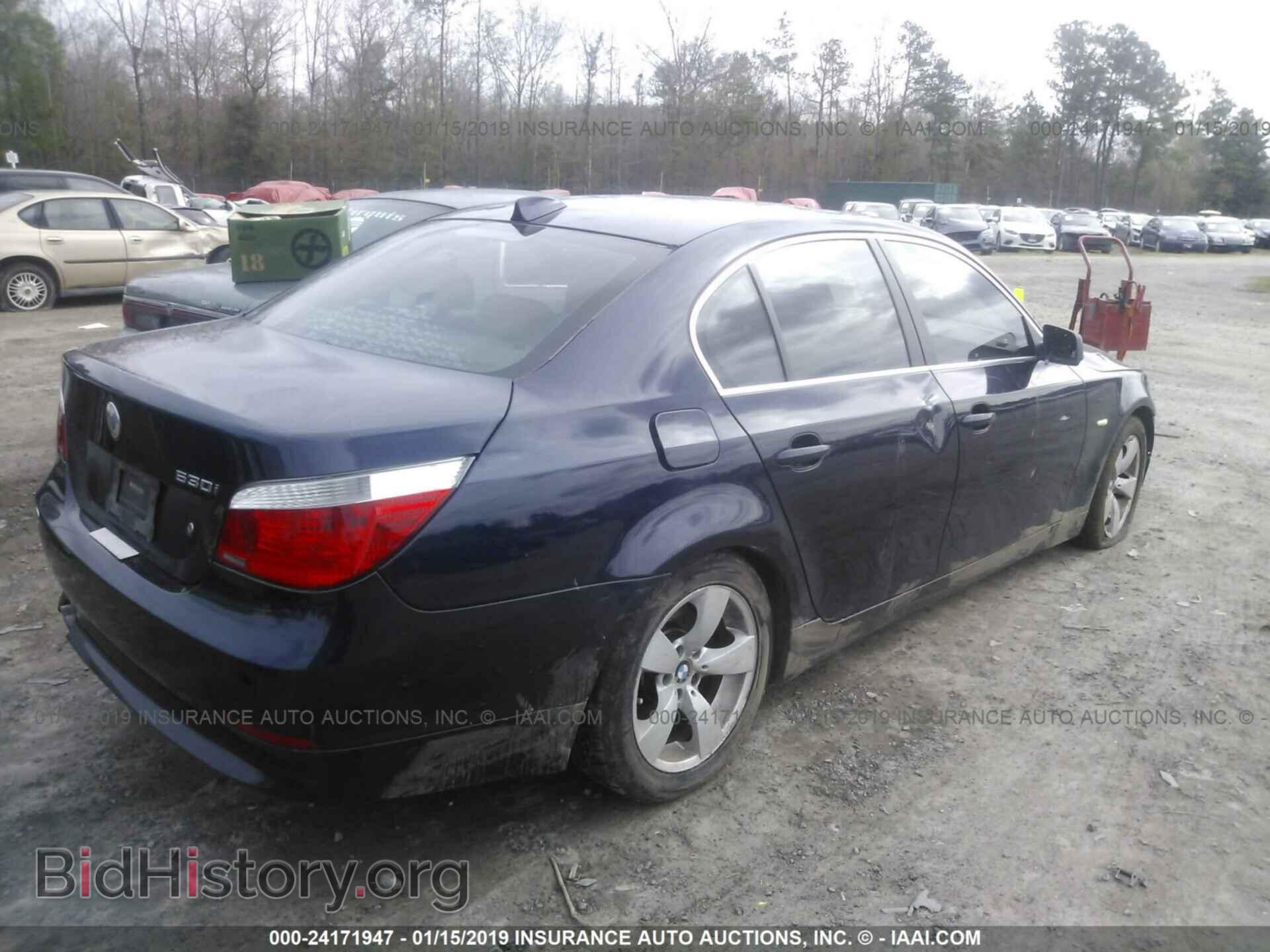 2006 BMW 530 - VIN: WBANE73536CM34358 - Фото 4