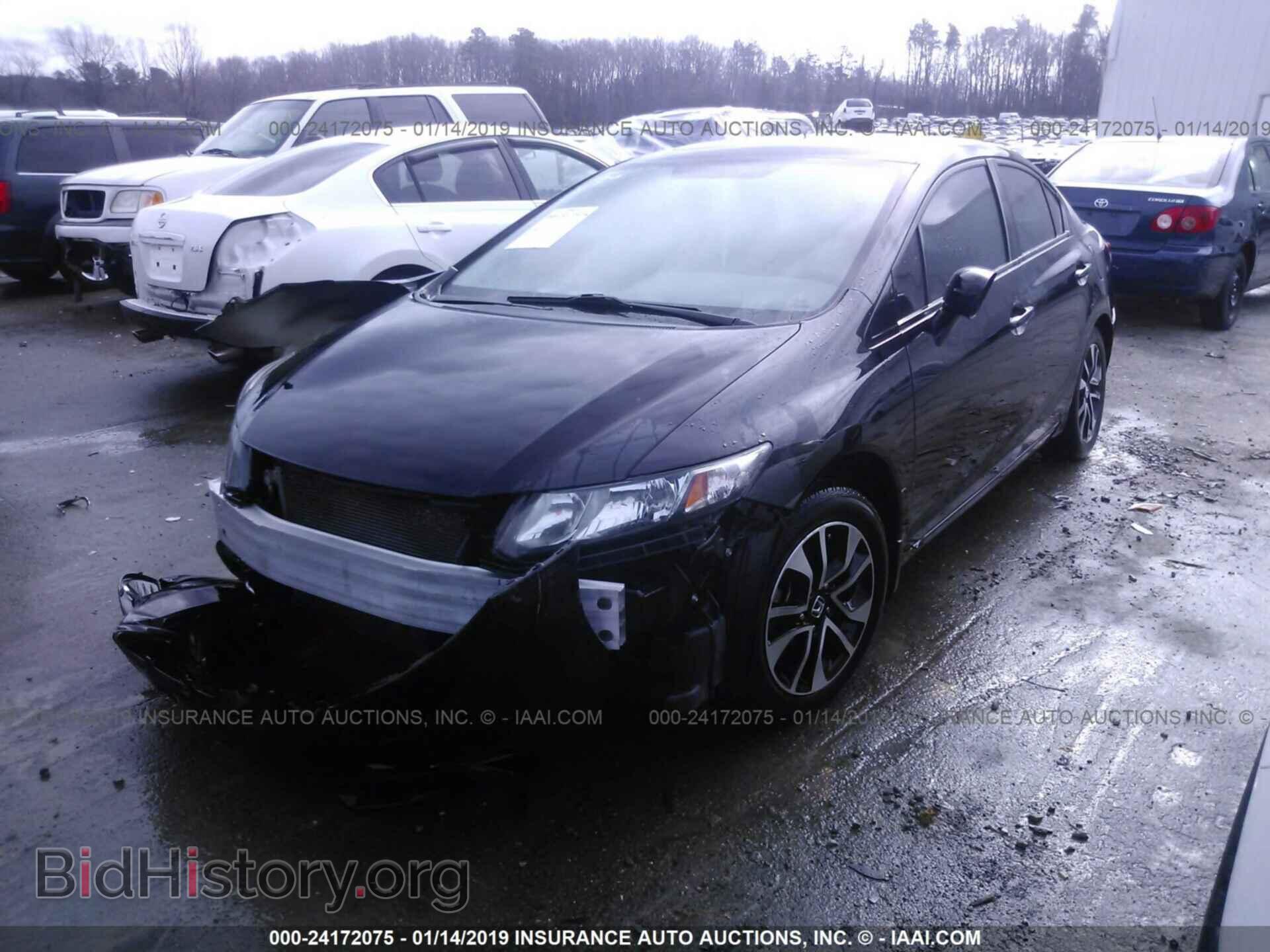 2014 HONDA CIVIC - VIN: 19XFB2F83EE033912 - Фото 2