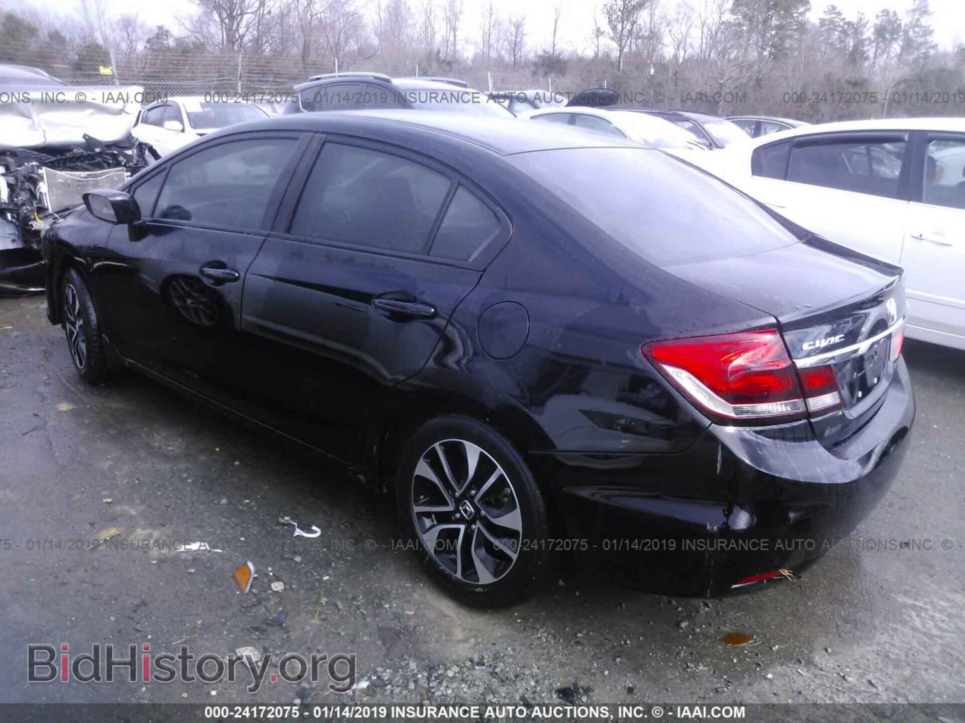 2014 HONDA CIVIC - VIN: 19XFB2F83EE033912 - Фото 3