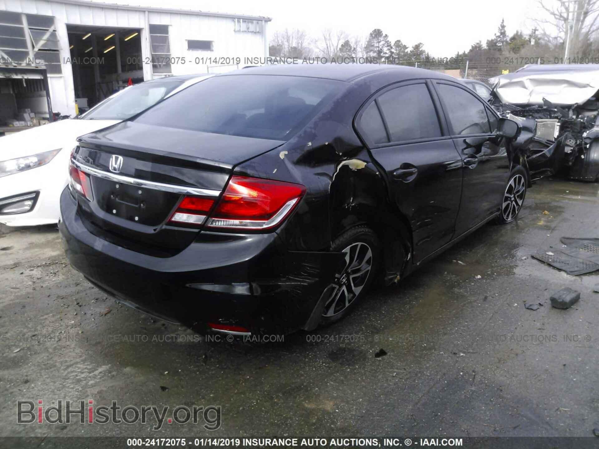 2014 HONDA CIVIC - VIN: 19XFB2F83EE033912 - Фото 4