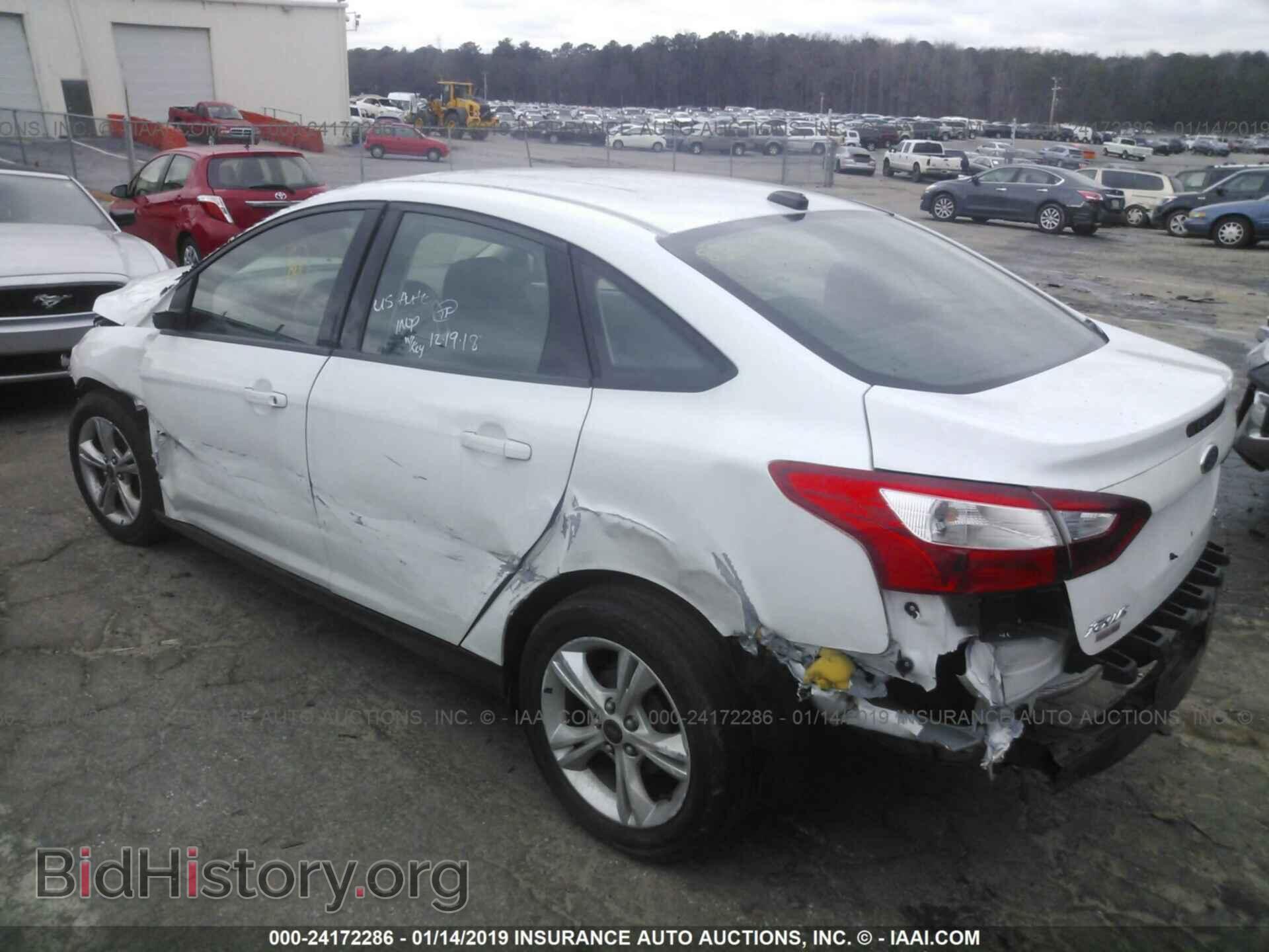 2013 FORD FOCUS - VIN: 1FADP3F27DL314889 - Фото 3
