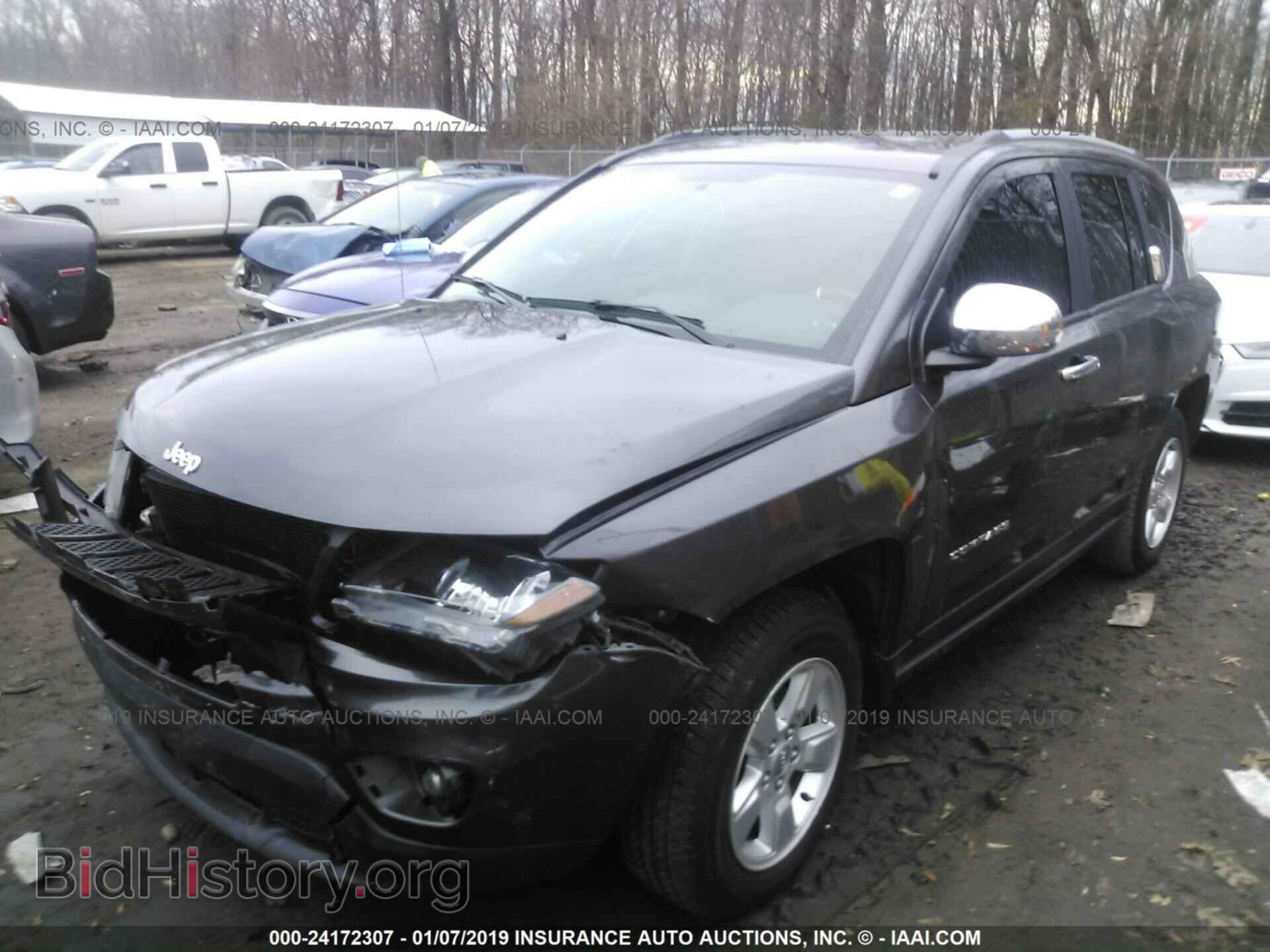 2015 JEEP COMPASS - VIN: 1C4NJCBA7FD418549 - Фото 2
