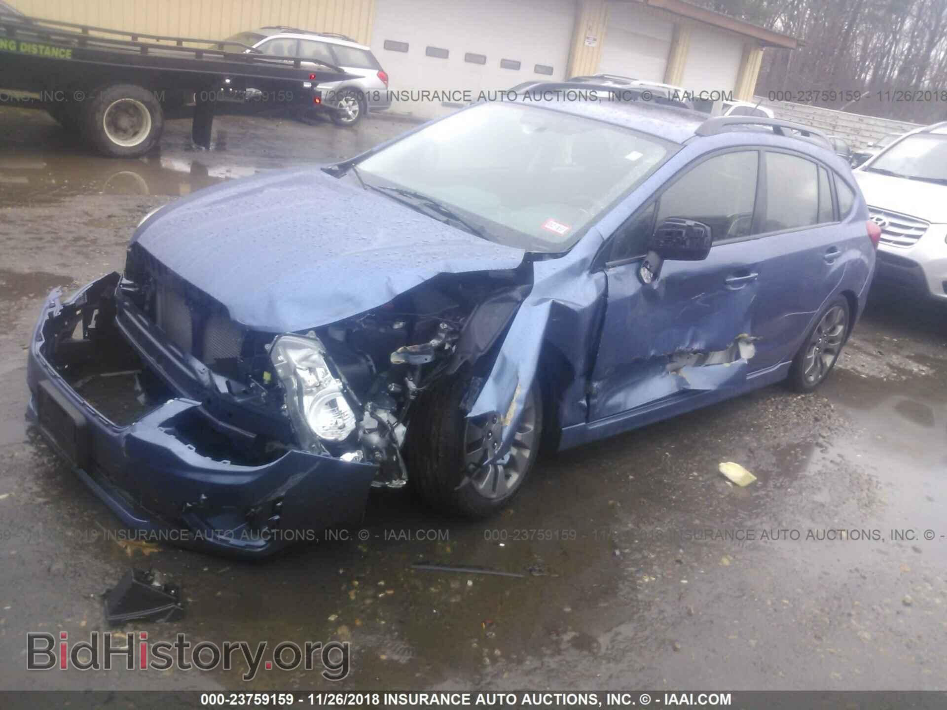 2014 SUBARU IMPREZA - VIN: JF1GPAU66E8307556 - Фото 2