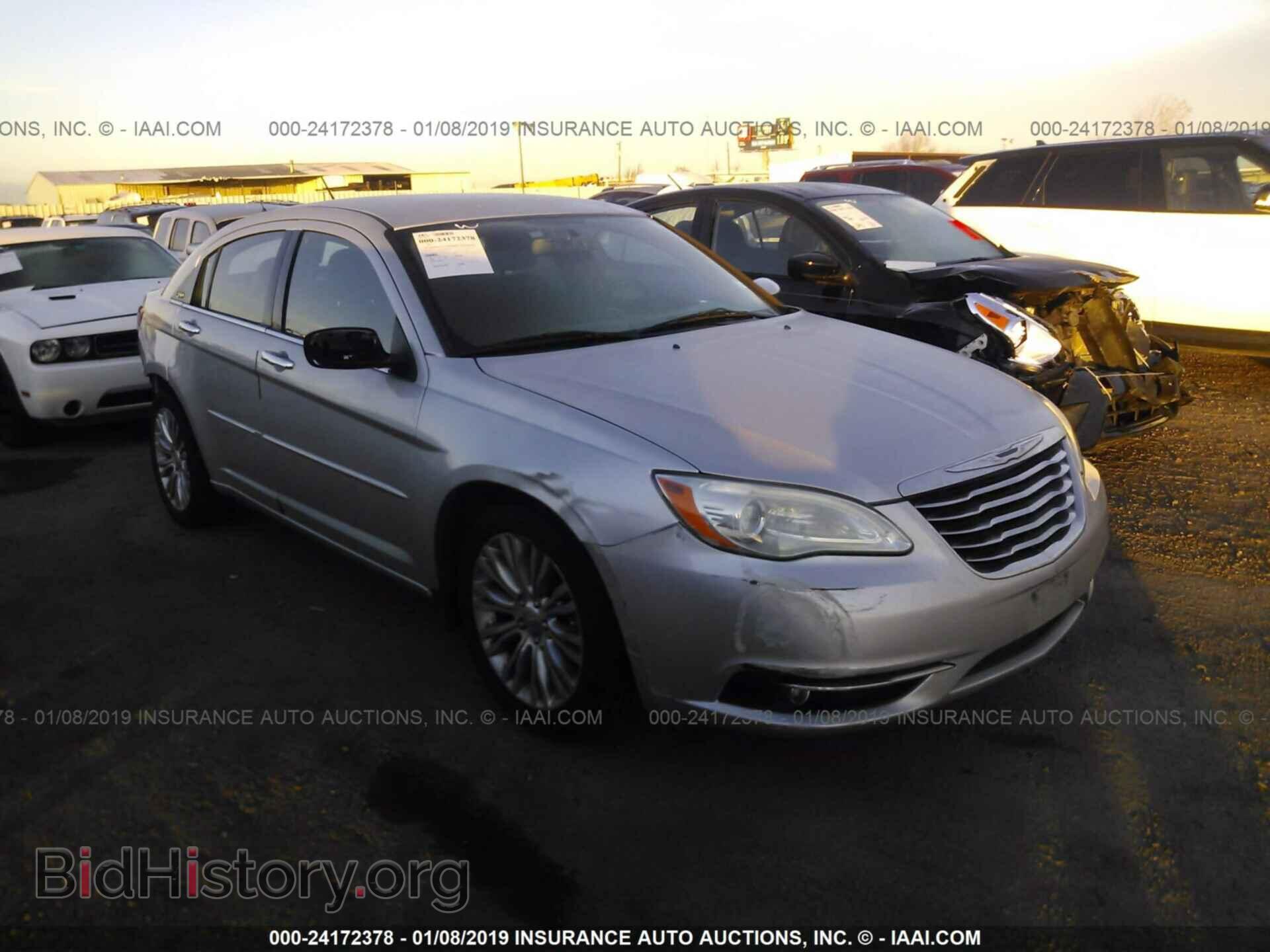Фотография 1C3CCBCB5CN166538 - CHRYSLER 200 2012
