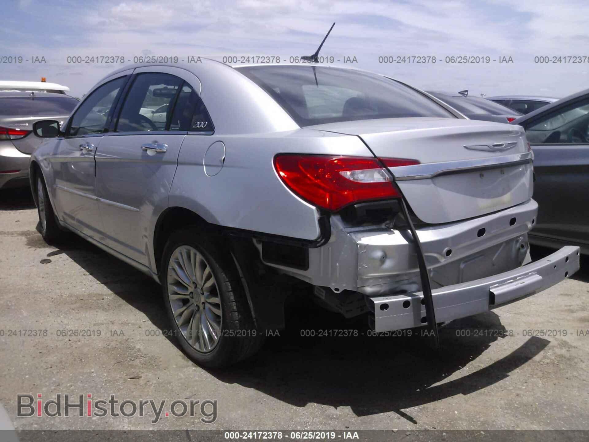 2012 CHRYSLER 200 - VIN: 1C3CCBCB5CN166538 - Фото 3