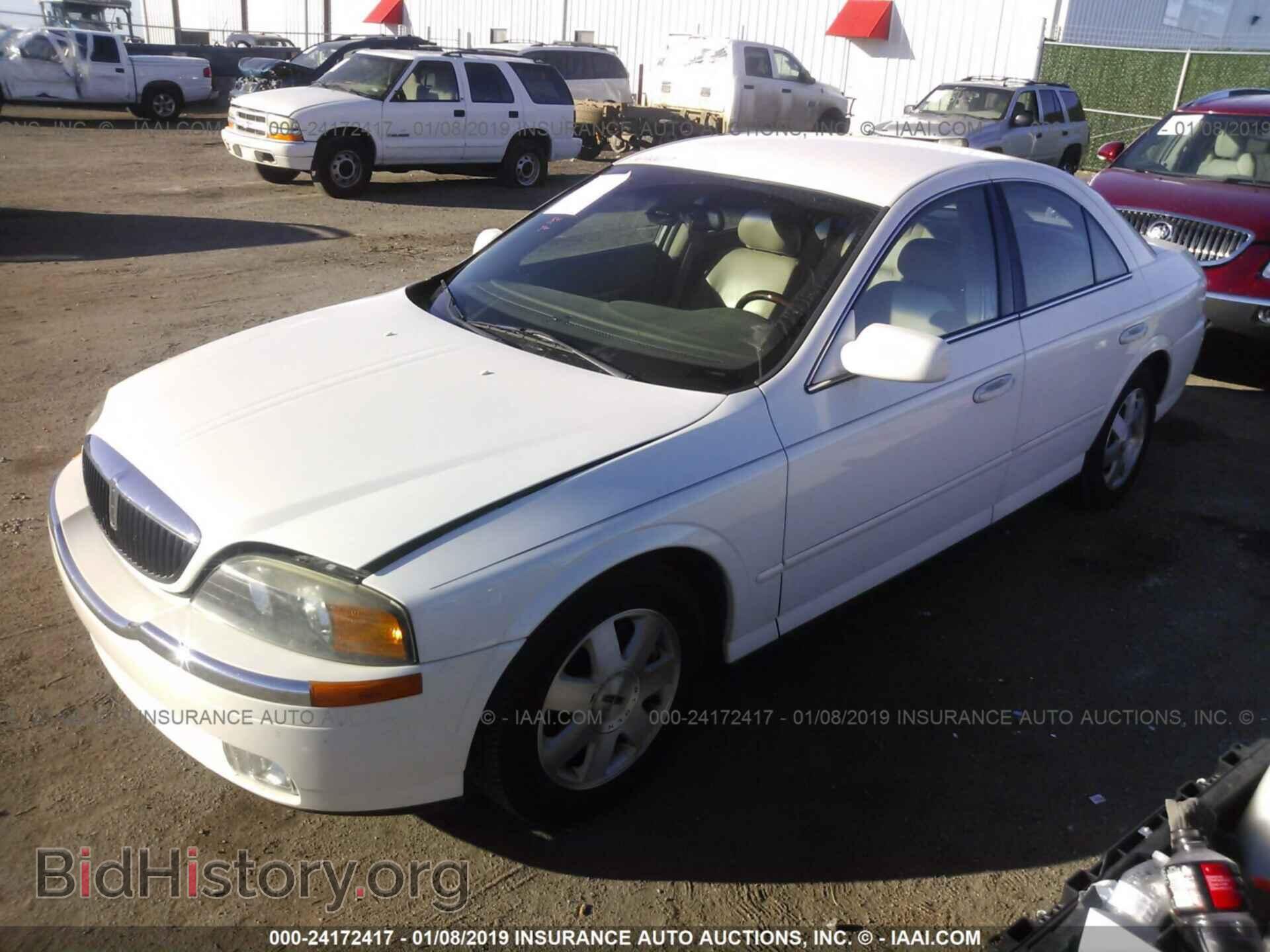 2002 LINCOLN LS - VIN: 1LNHM86S82Y707541 - Фото 2