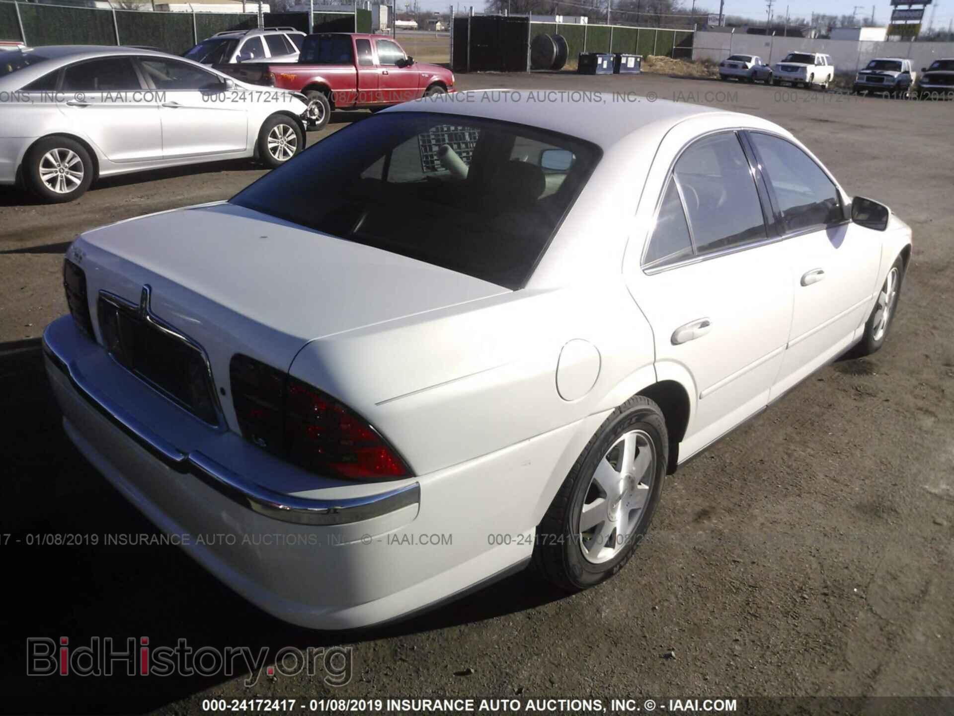 2002 LINCOLN LS - VIN: 1LNHM86S82Y707541 - Фото 4