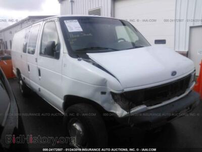 1998 Ford ECONOLINE E250 Super Duty Van, белый — VIN 1FTNS24L6WHB67361, IAAI