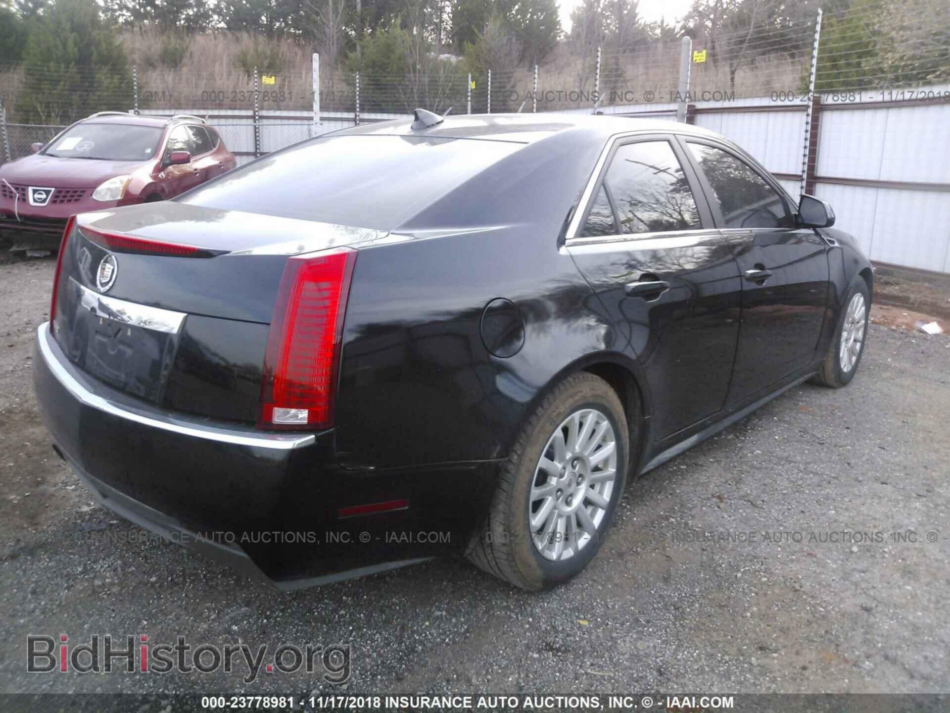 2012 CADILLAC CTS - VIN: 1G6DE5E55C0133588 - Фото 4