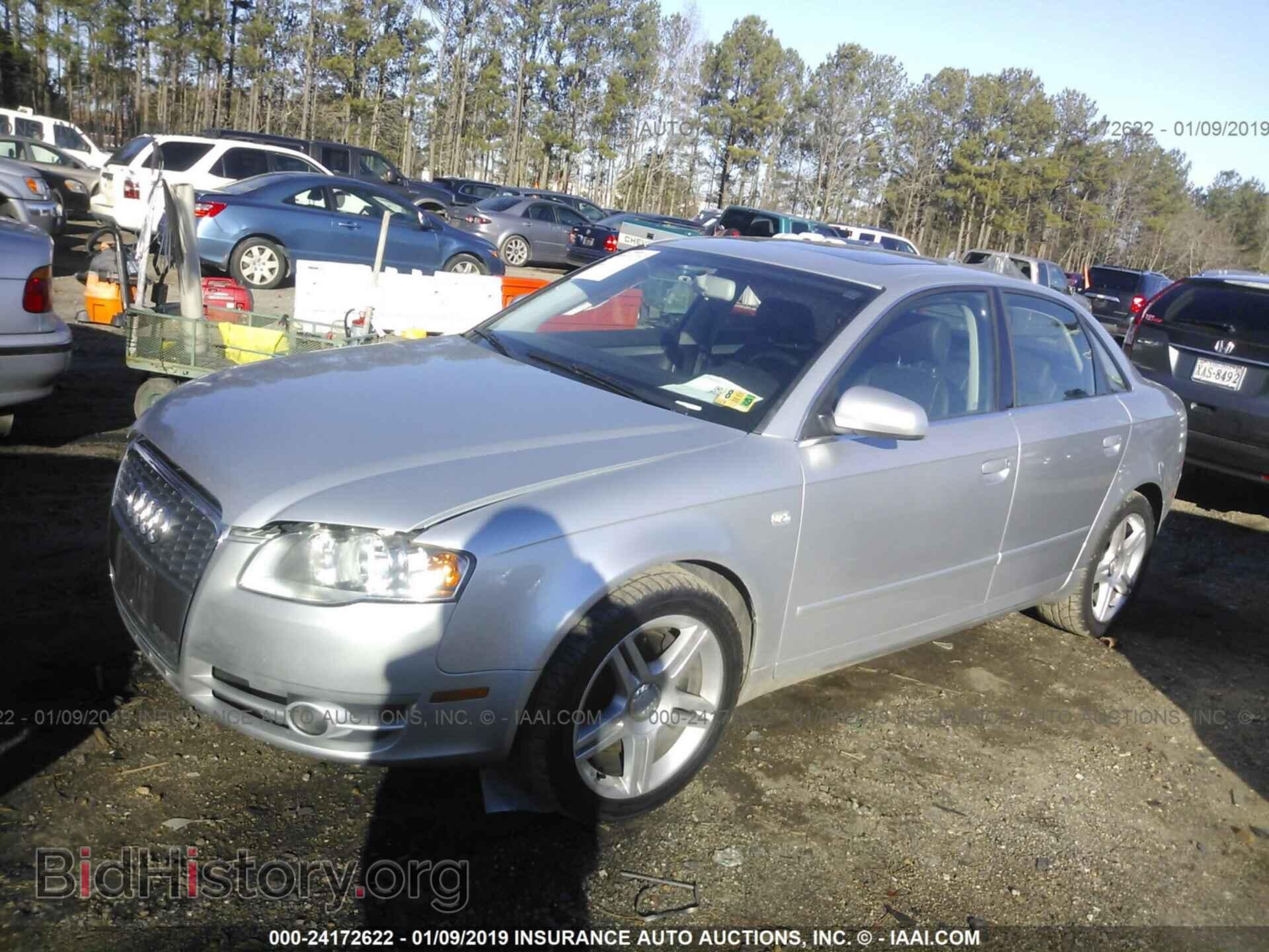 2007 AUDI A4 - VIN: WAUDF78EX7A217016 - Фото 2