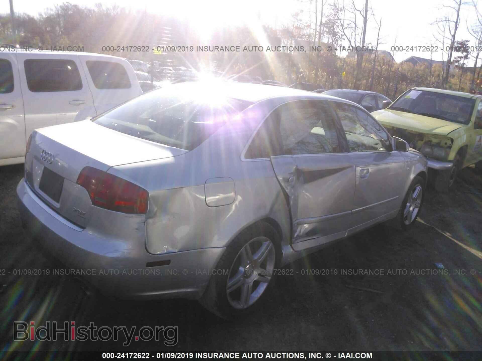 2007 AUDI A4 - VIN: WAUDF78EX7A217016 - Фото 4
