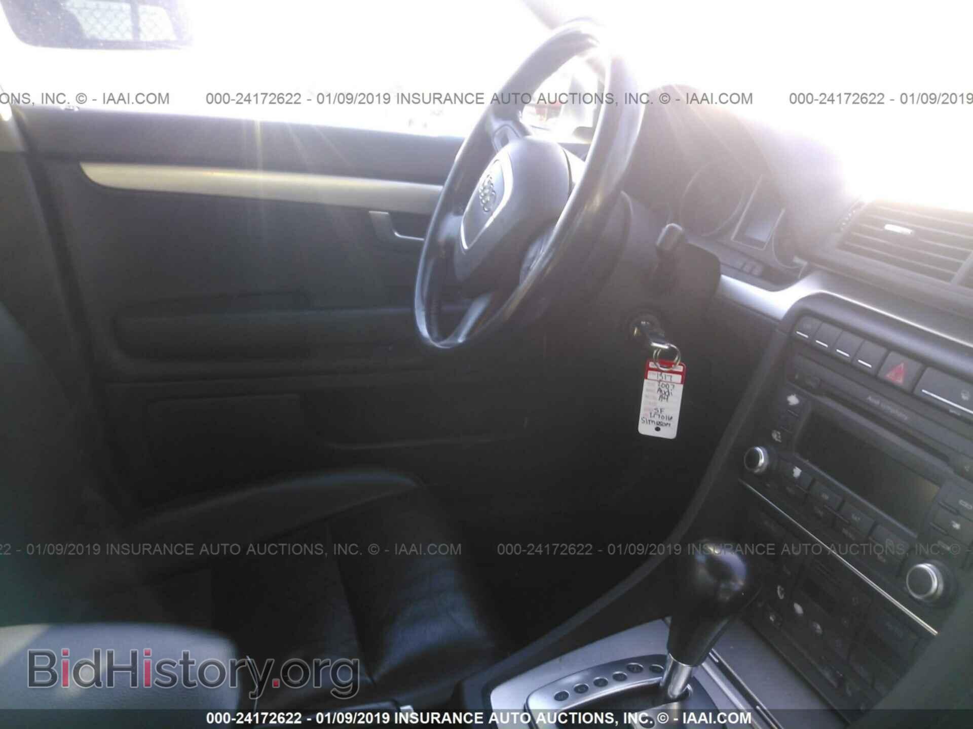 2007 AUDI A4 - VIN: WAUDF78EX7A217016 - Фото 5