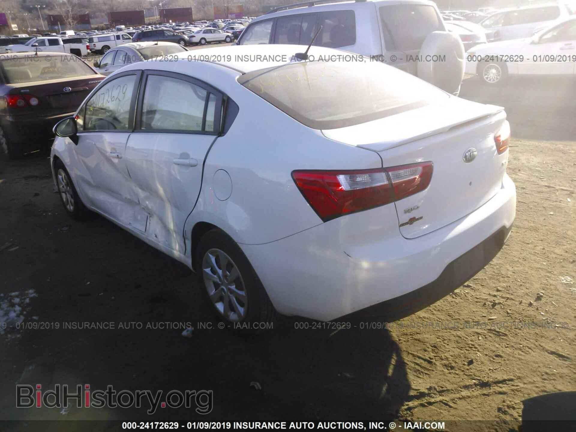 2013 KIA RIO - VIN: KNADM4A31D6241202 - Фото 3