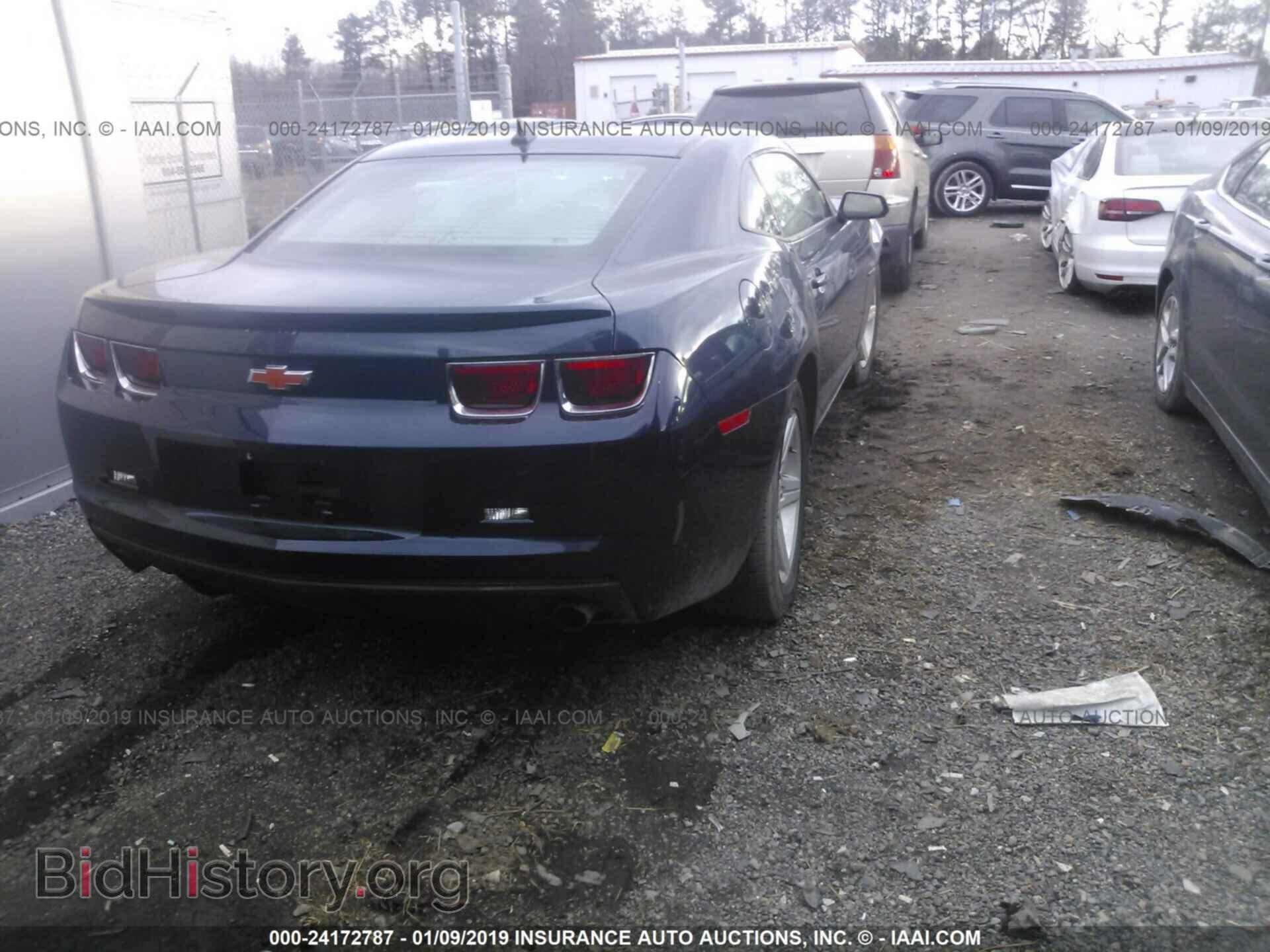2012 CHEVROLET CAMARO - VIN: 2G1FB1E39C9150043 - Фото 4