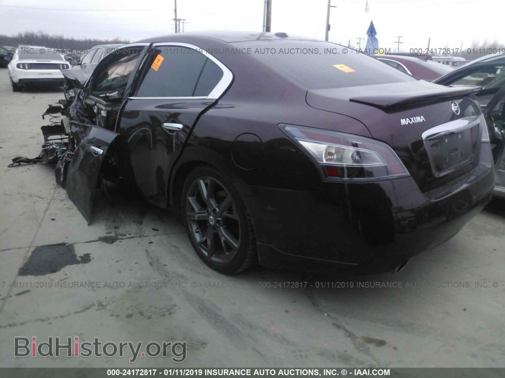 2014 NISSAN MAXIMA - VIN: 1N4AA5AP9EC478830 - Photo 3